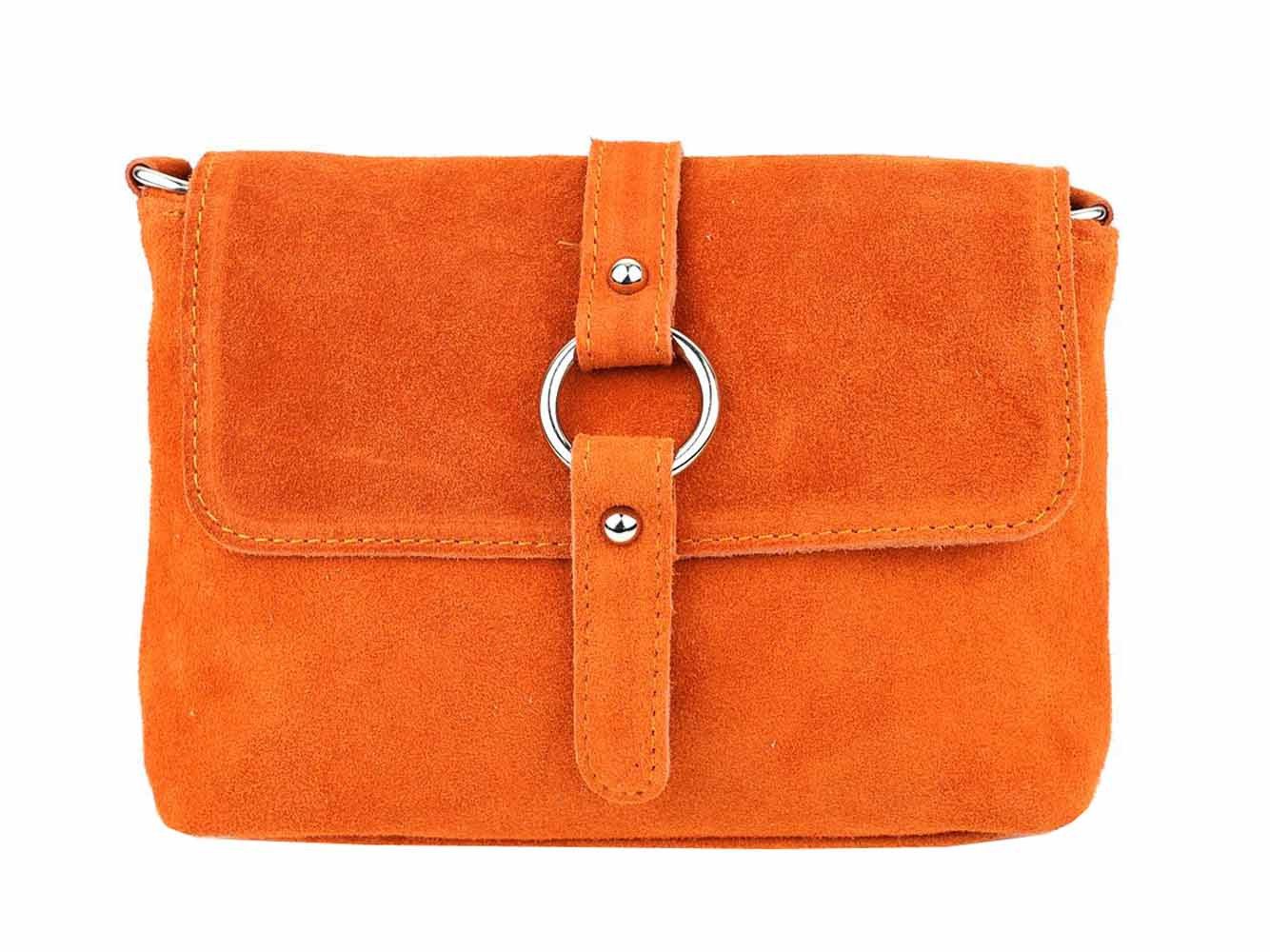 ITALYSHOP24 Schultertasche Made in Italy Damen Leder Tasche Umhängetasche Handtasche CrossOver, Schultertasche CrossBody Wildleder Abendtasche Echtleder Messenger
