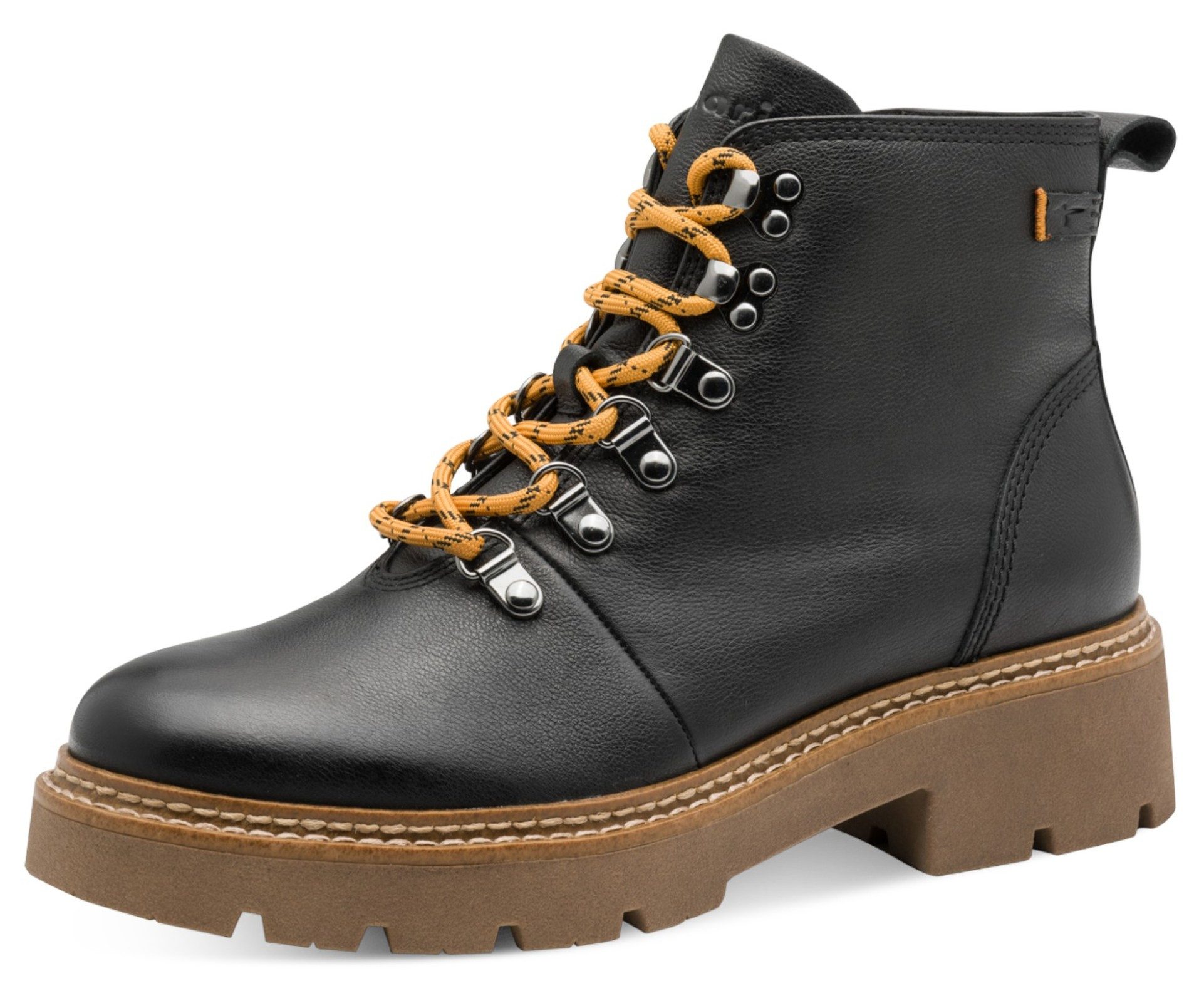 1-25212-45 001 Black Stiefelette