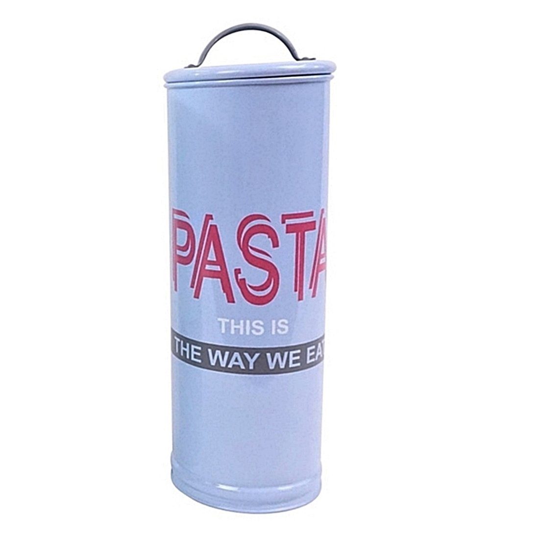 Hoff Interieur Vorratsdose Metalldose PASTA in Pastellfarben Höhe ca. 30 cm, Metall