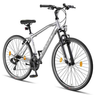Licorne Bike Trekkingrad Licorne Bike Life M-V Premium Trekking Bike in 28 Zoll, 21 Gang