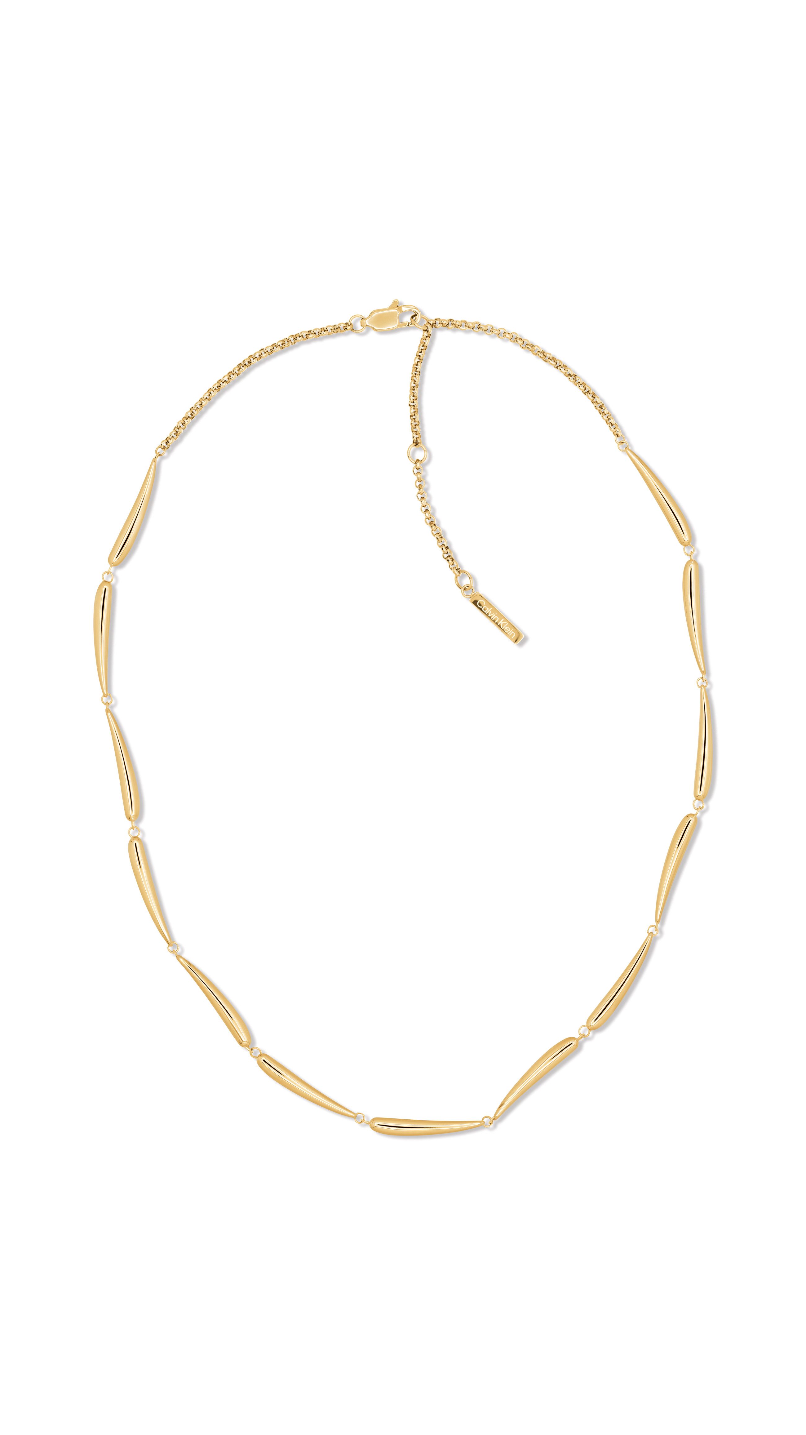 Calvin Klein Edelstahlkette ELONGATED DROP LE