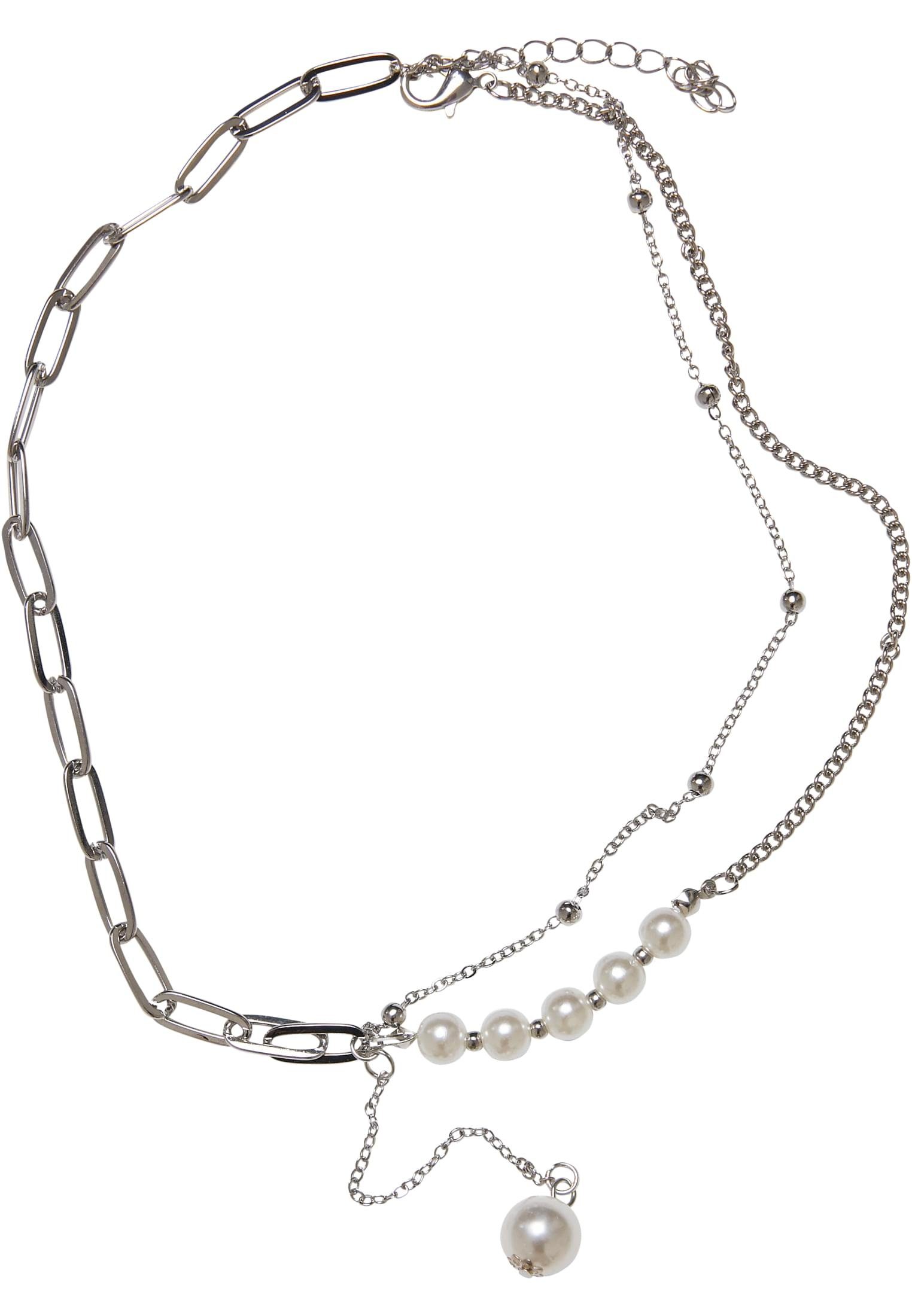 URBAN CLASSICS Schmuckset Accessoires Jupiter Pearl Various Chain Necklace (1-tlg)