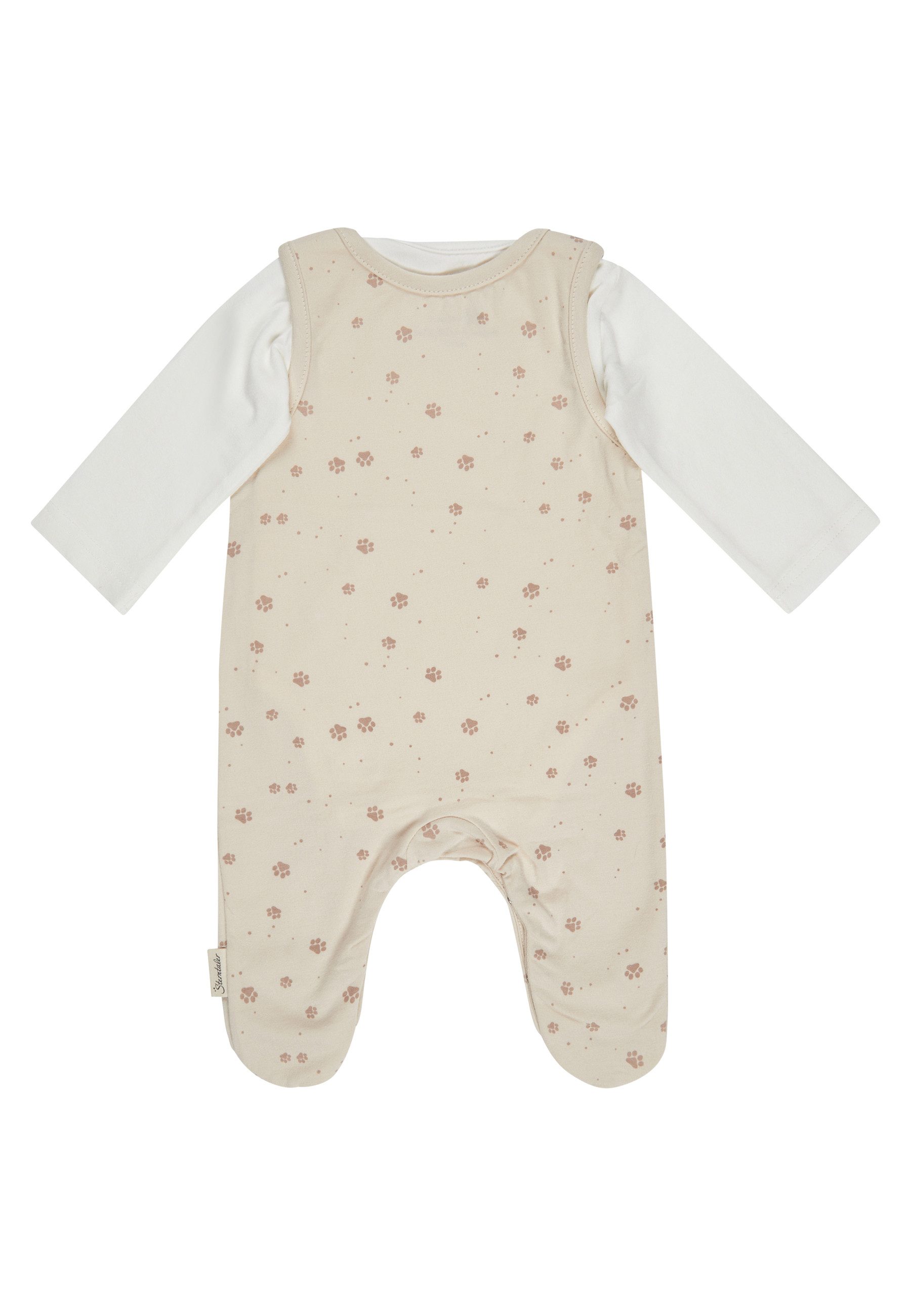 Sterntaler® Strampler Strampler-Set Jersey Blumen (2-tlg., Set)