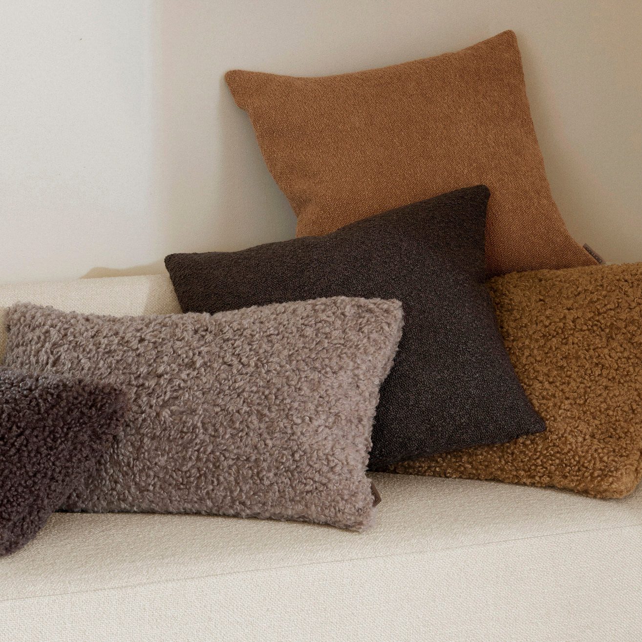 blomus Dekoobjekt TEDDY Kissenbezug für ein gemütliches Zuhause in fungi günstig online kaufen