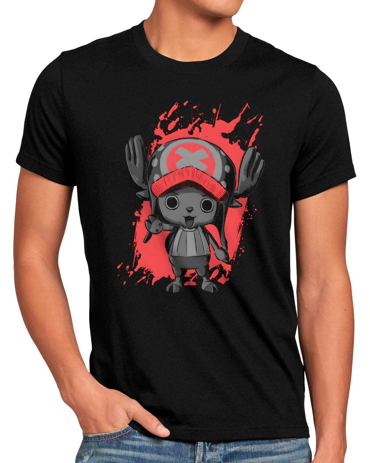 style3 T-Shirt Night Chopper one piece günstig online kaufen