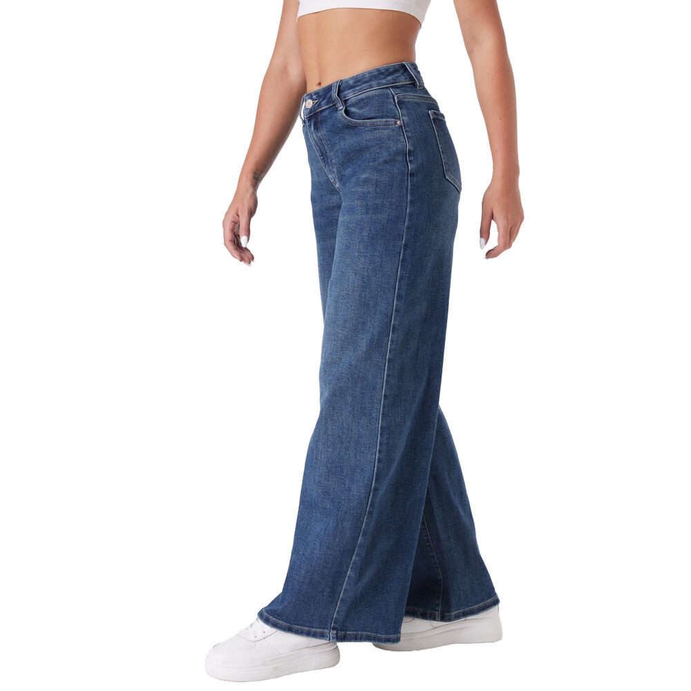 Ital-Design Weite Jeans Moderne Damen Jeans mit weitem Schnitt für jeden An günstig online kaufen