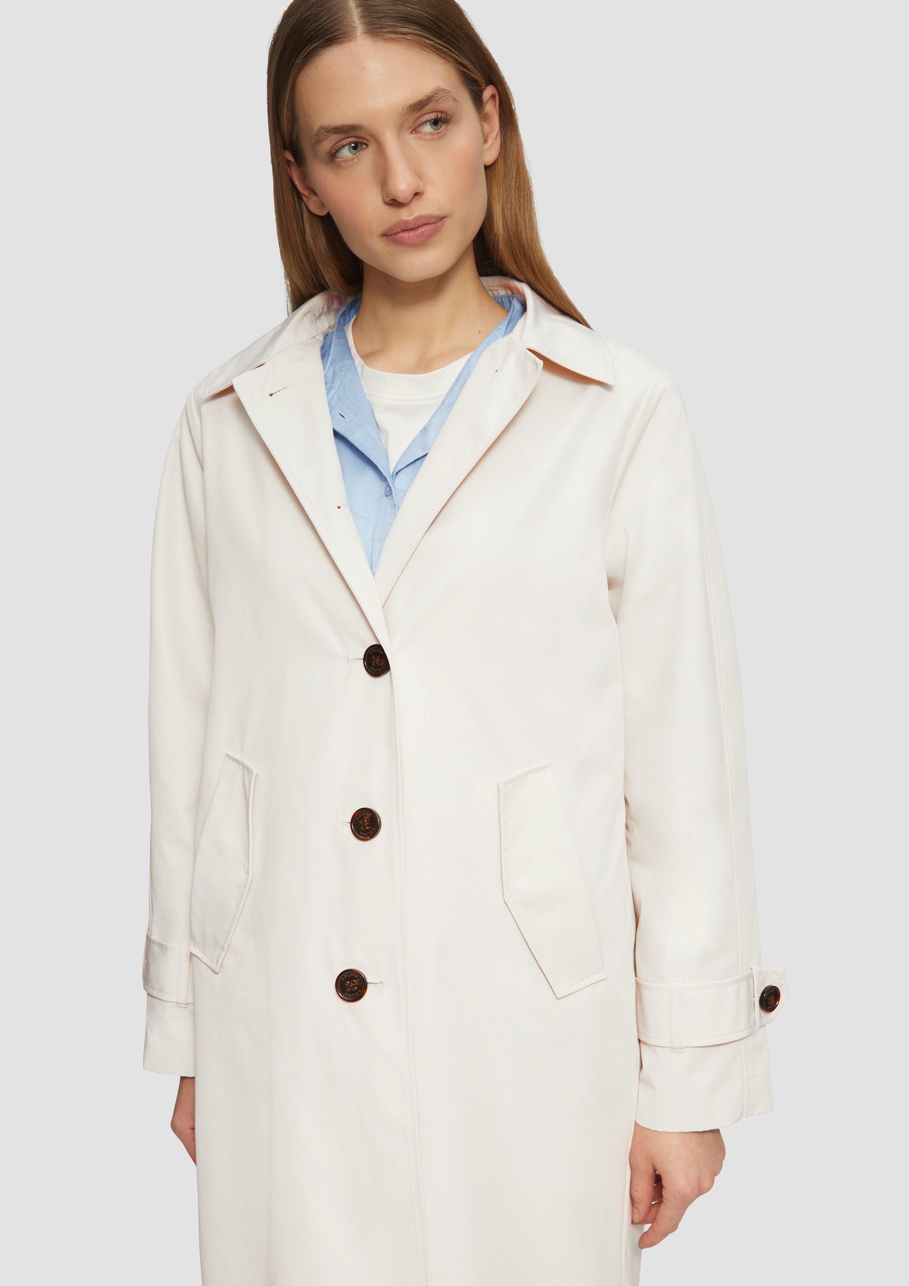 s.Oliver Funktionsmantel Carcoat mit Rückenschlitz und günstig online kaufen