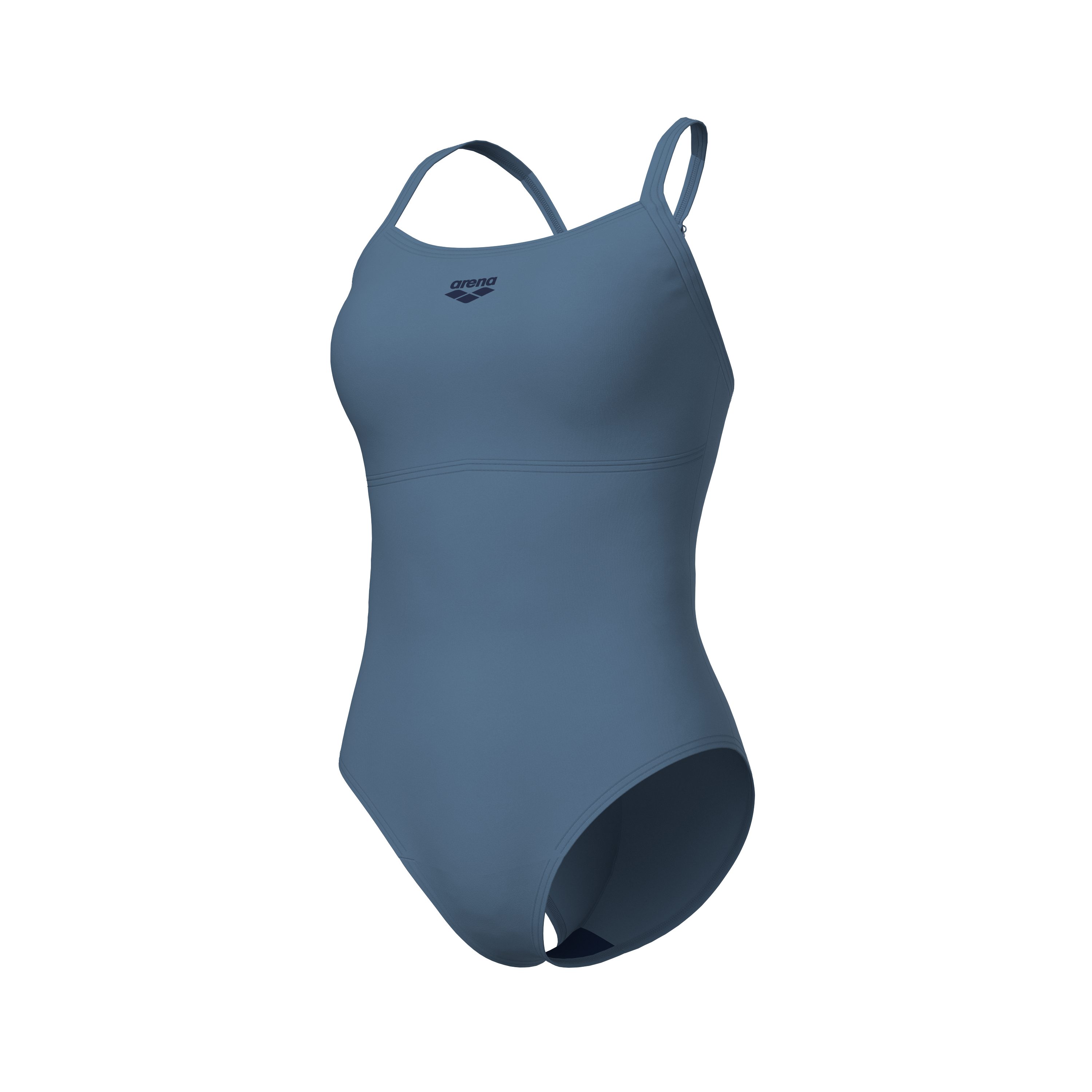 Badeanzug arena Feel Damen Solid Lightdrop Back Bustier Badeanzug