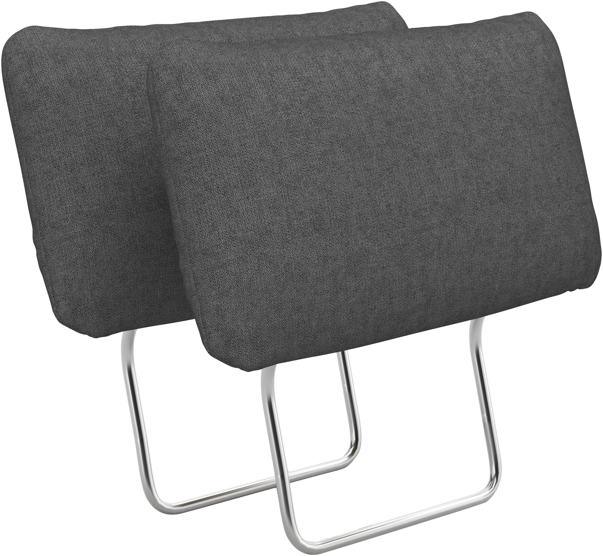 sit&more Kopfstütze Moreno, B: 50 cm, (Set, 2 Stück), Set: 2 Stück, passend zur Serie