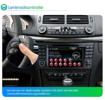 GABITECH 7 Zoll Autoradio GPS NAVIGATION für Mercedes Benz W211 CLS W219 W463 Autoradio