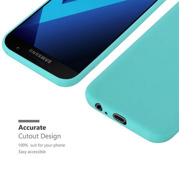 Cadorabo Handyhülle Samsung Galaxy A7 2017 Samsung Galaxy A7 2017, Flexible TPU Silikon Handy Schutzhülle - Hülle - ultra slim