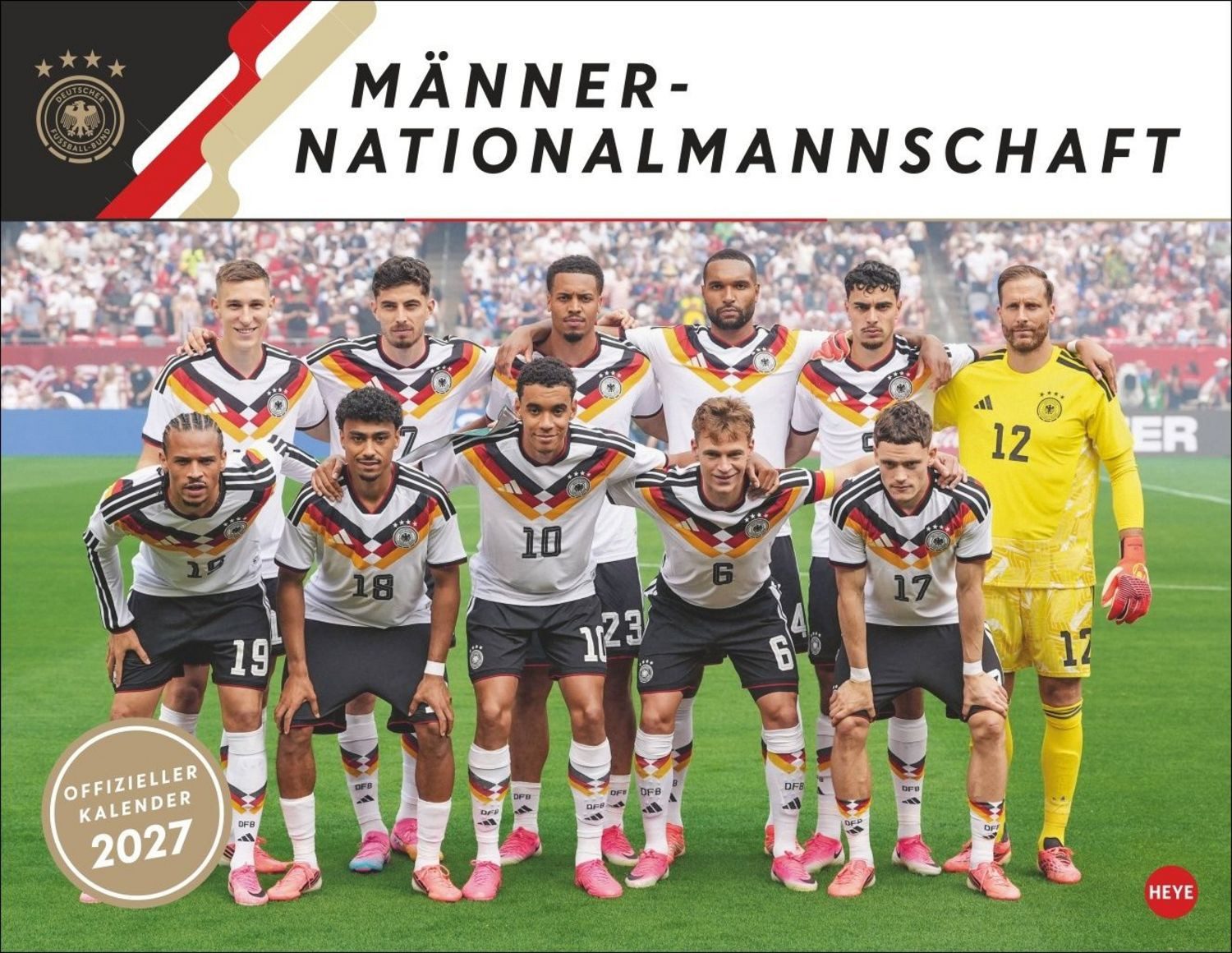 HEYE Wandkalender DFB Männer Posterkalender 2027