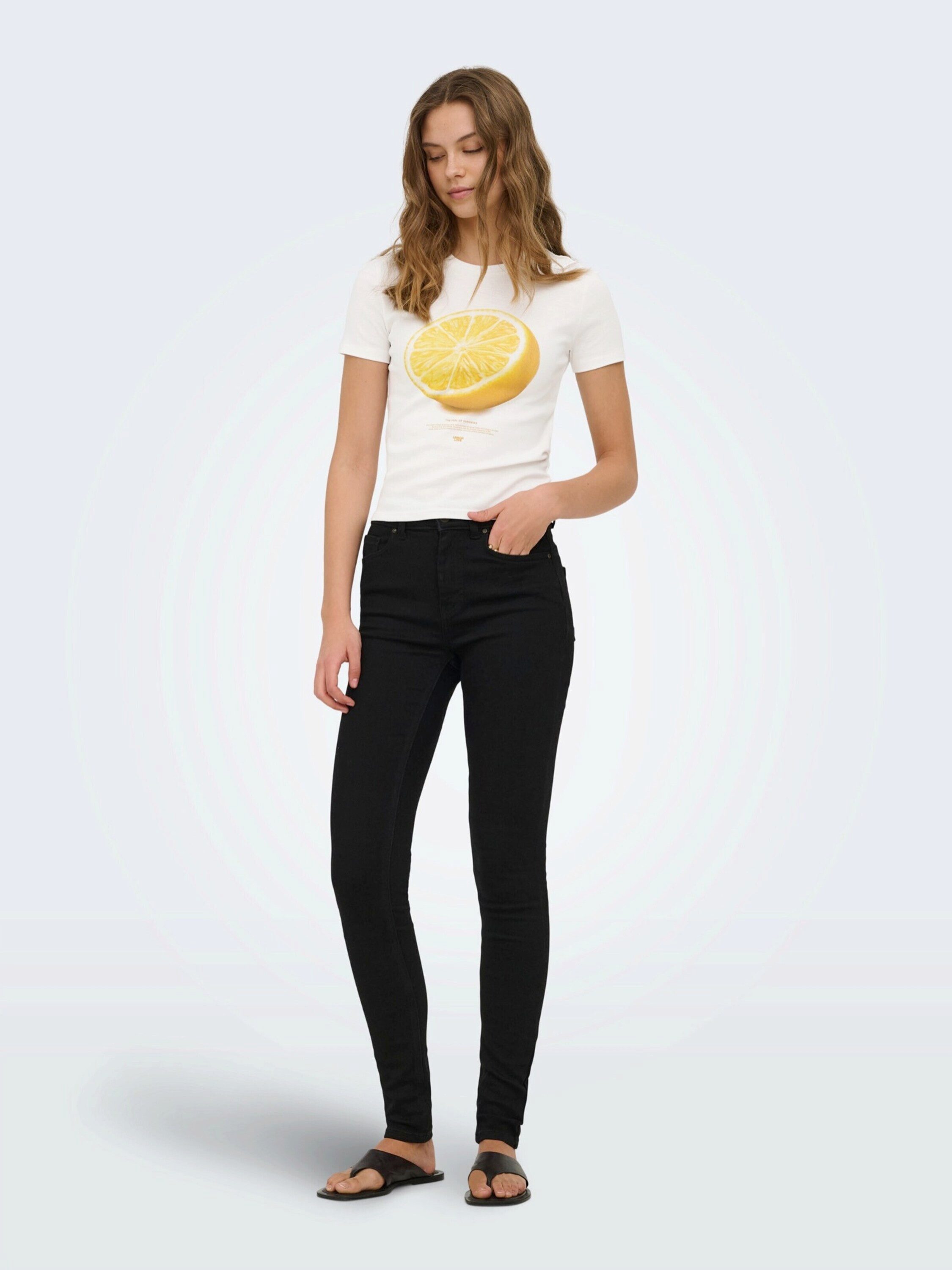 ONLY T-Shirt (1-tlg) Plain/ohne Details – Bild 3 von 5