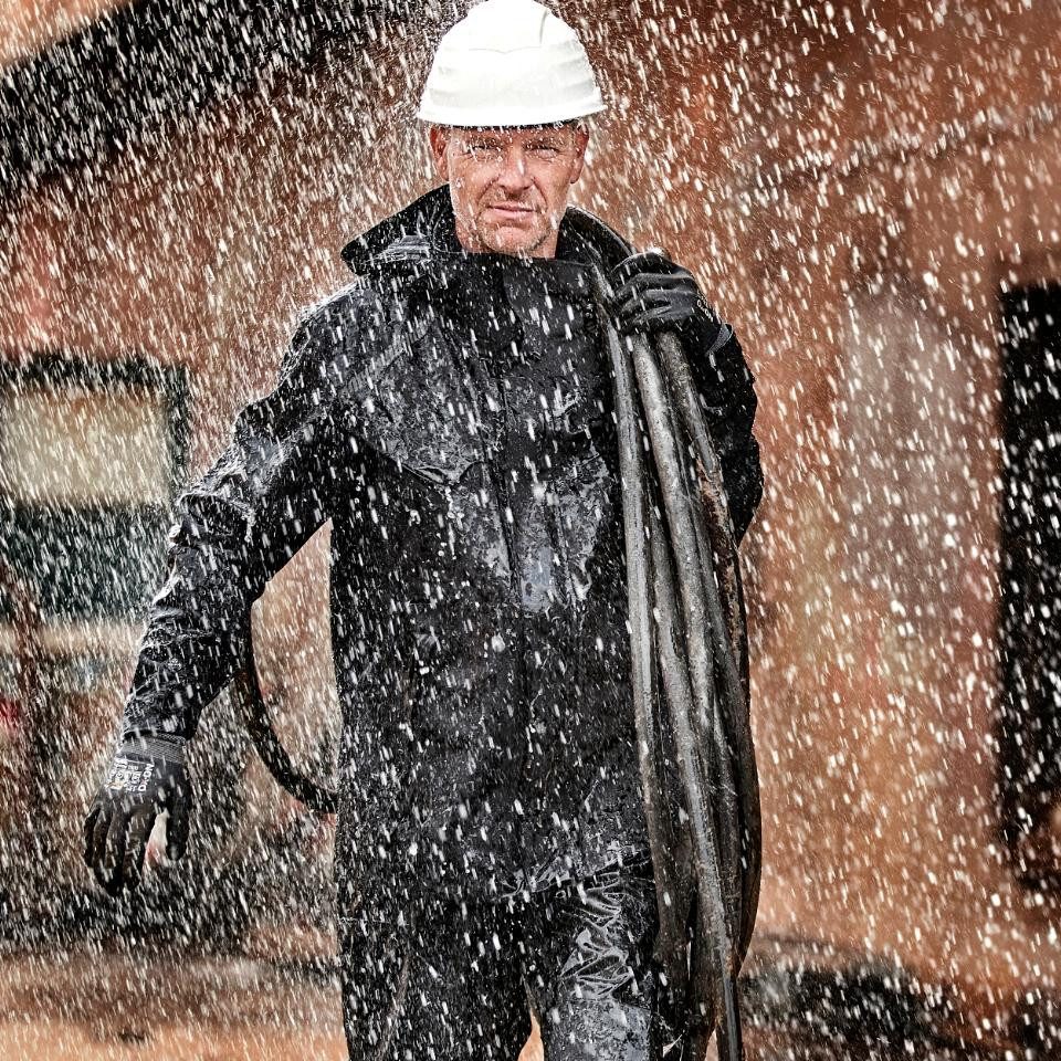 ELKA Regenjacke Working Xtreme 3-Lagen-Jacke mit Stretch TPU-Membran 20.000 mm