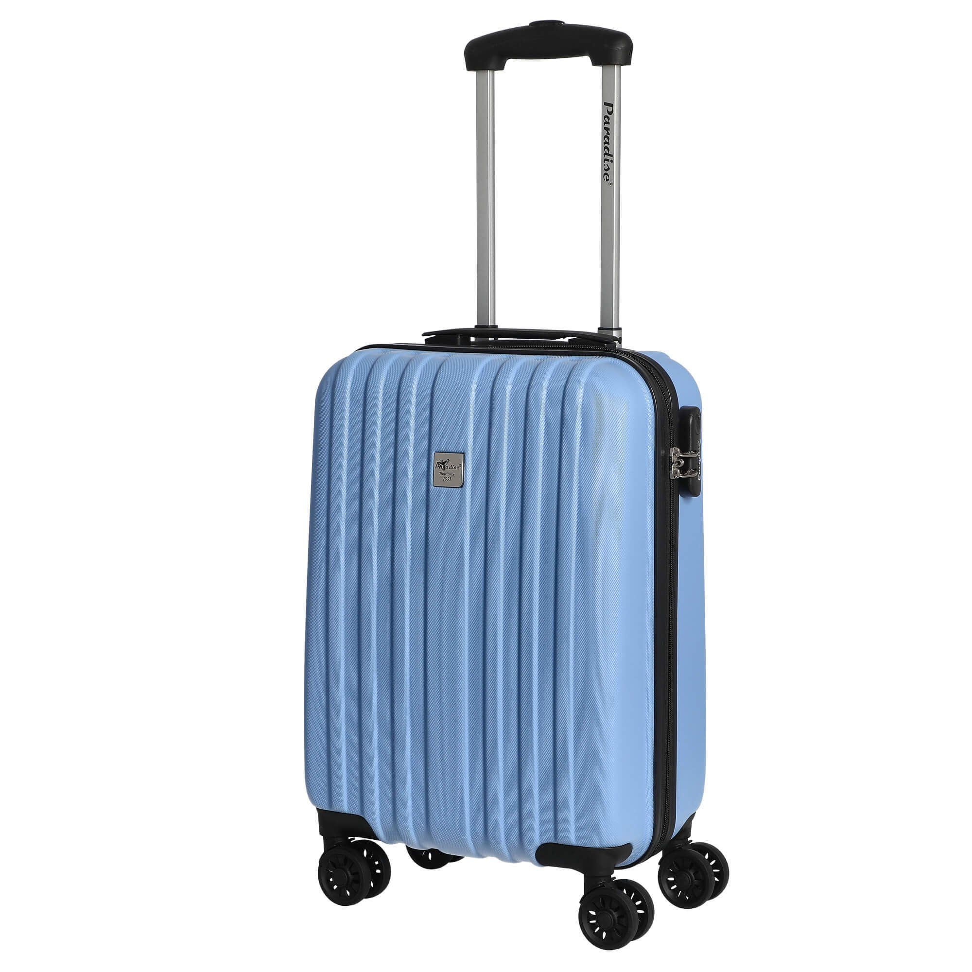 himmelblau - 54 Rollen Handgepäck-Trolley Aurora Rollen cm, 4 4-Rollen-Kabinentrolley CHECK.IN®