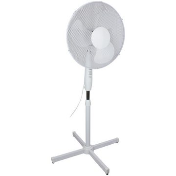 *Alpina* Standventilator 40cm Weiß Ventilator Stehventilator Luftkühler, Klimagerät Windmaschine