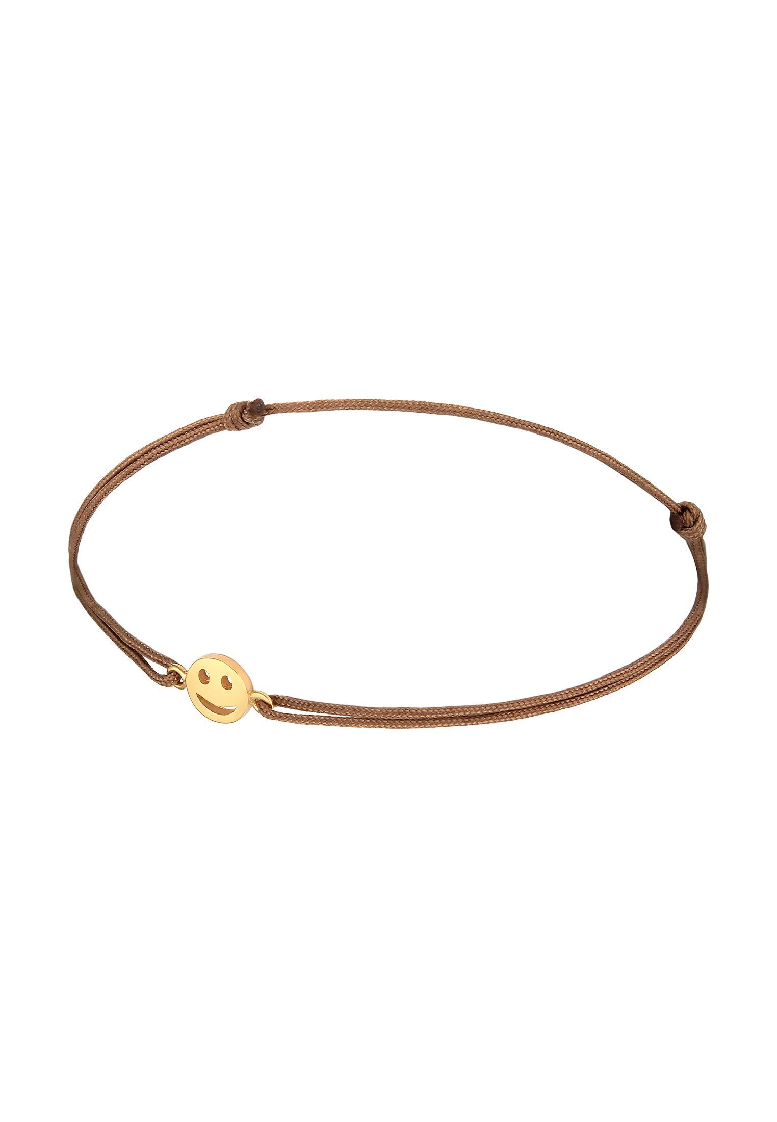 Elli Armband mit Smile Face Textil günstig online kaufen