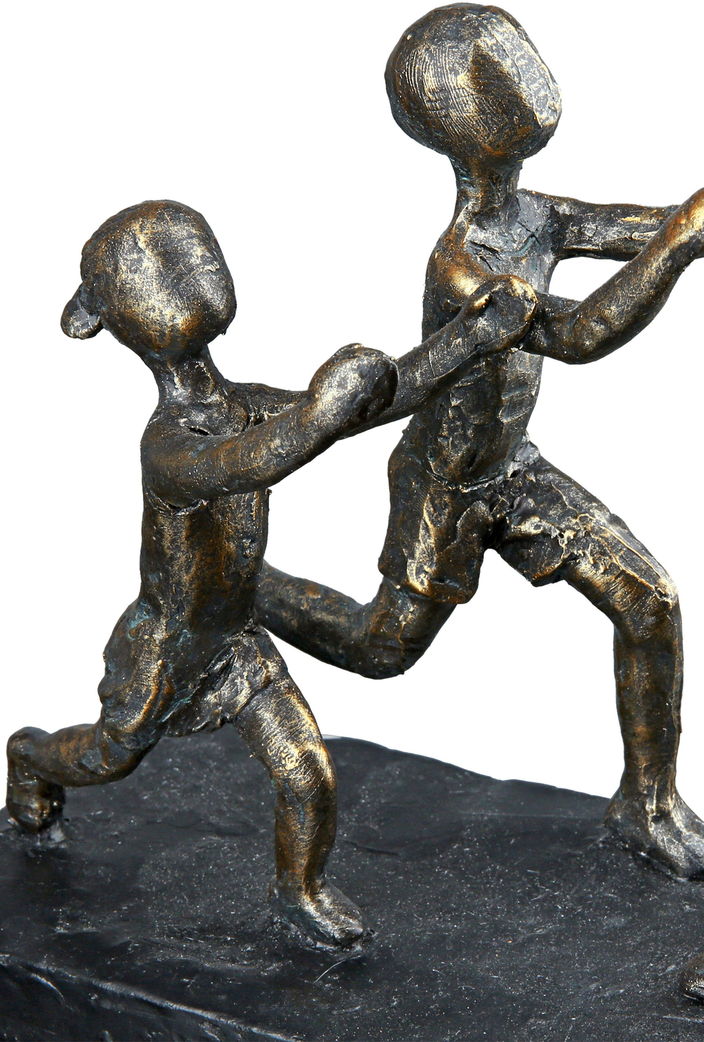 Casablanca by Gilde Dekofigur Arme, meine (1 Skulptur bronzefarben/grau In St), grau