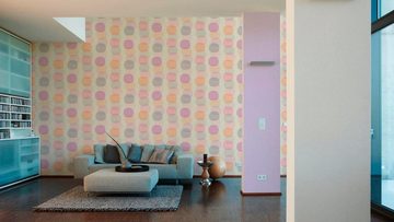 living walls Vliestapete Pop Colors, glatt, einfarbig, gemustert, neutral, uni, unifarben, (1 St), Tapete Einfarbig glatt