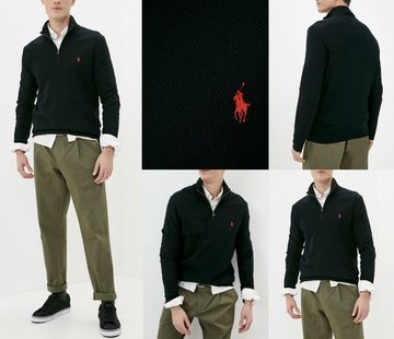 Ralph Lauren Sweatshirt POLO RALPH LAUREN Half Zip Pullover Troyer Sweater Sweatshirt Pulli Ju