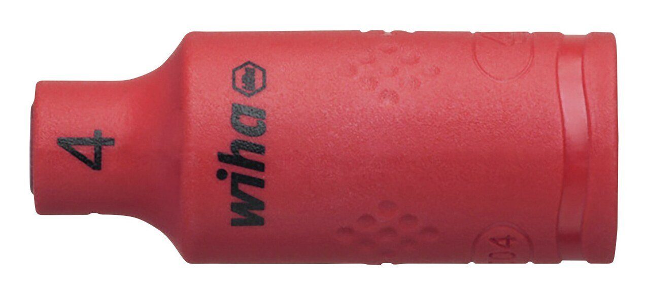 Wiha Steckschlüssel, Steckschlüsseleinsatz 6-kant 1/4" VDE