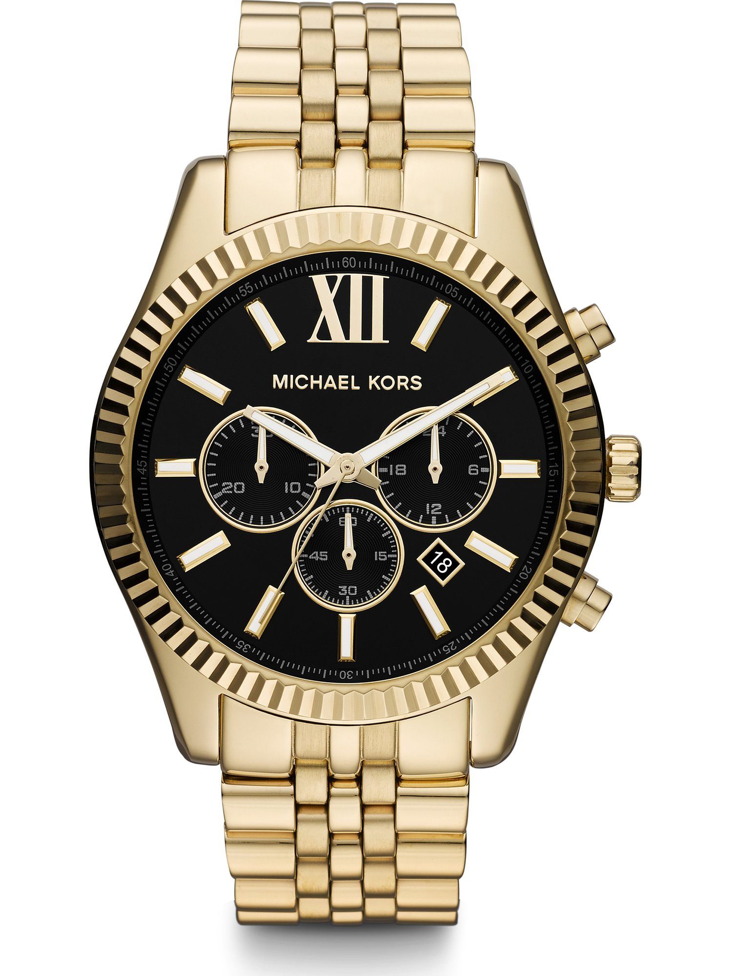 MICHAEL KORS Chronograph Michael Kors Herren-Uhren Analog Quarz