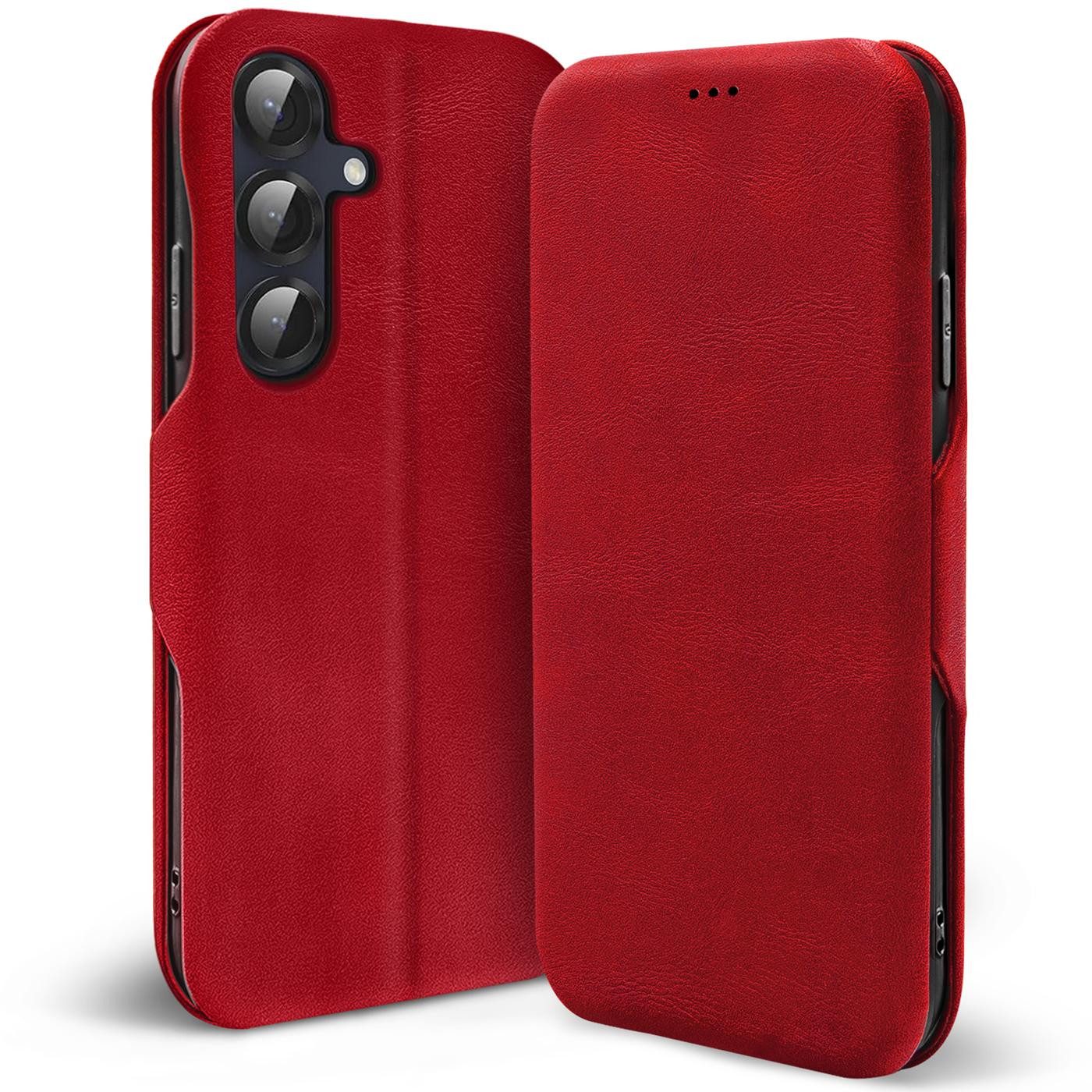 CoolGadget Handyhülle Business Premium Hülle Für Samsung Galaxy S26 6,3 Zoll, Handy Tasche mit Kartenfach für Samsung S26 5G Schutzhülle
