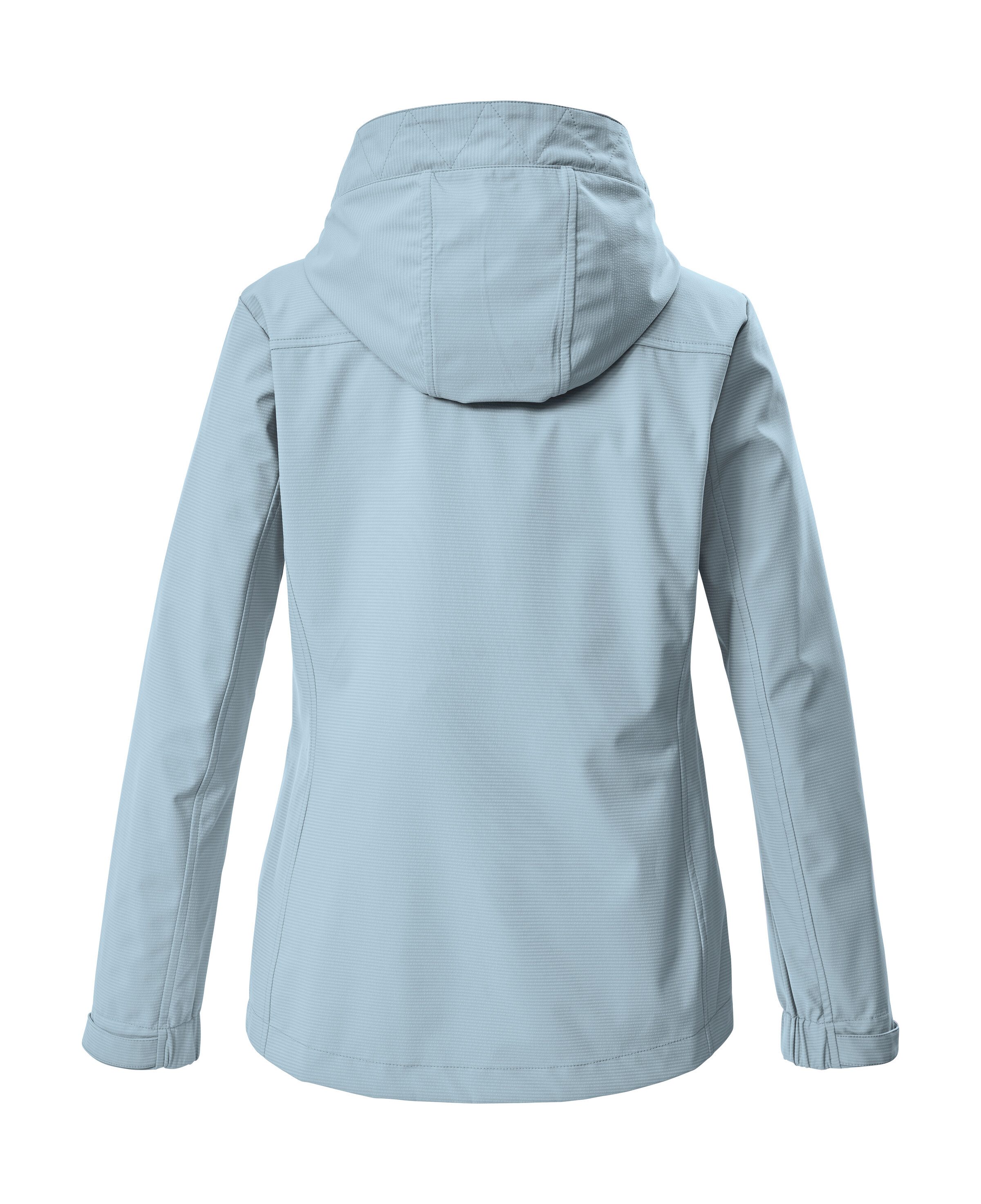 G.I.G.A. DX by killtec Softshelljacke GS 111 WMN SFTSHLL JCKT Atmungsaktive, wasserabweisende Damenjacke mit verstellbarer Kapuze