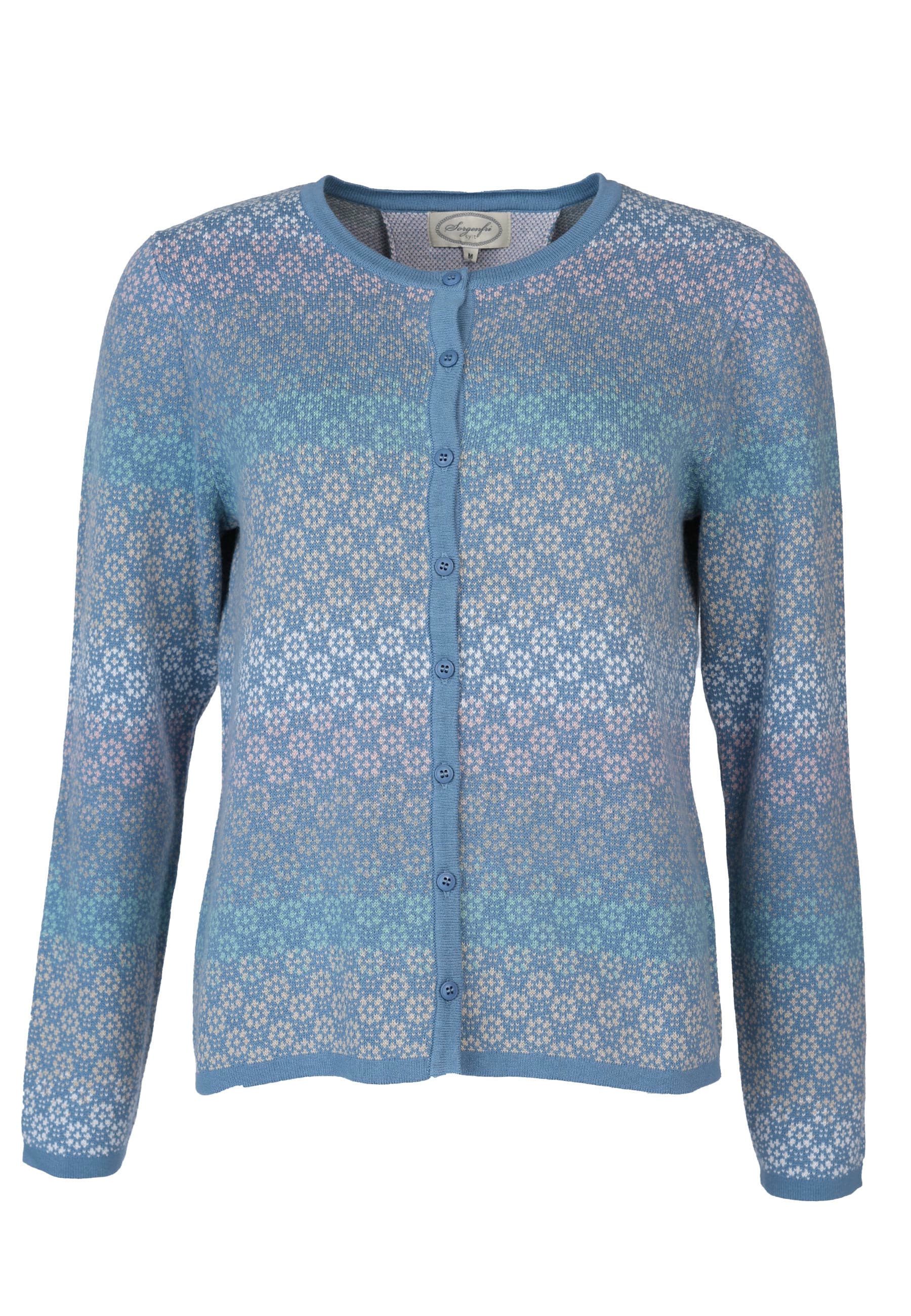 Sorgenfri Sylt Strickjacke Kadir gradient Kellerfalte am Rücken günstig online kaufen