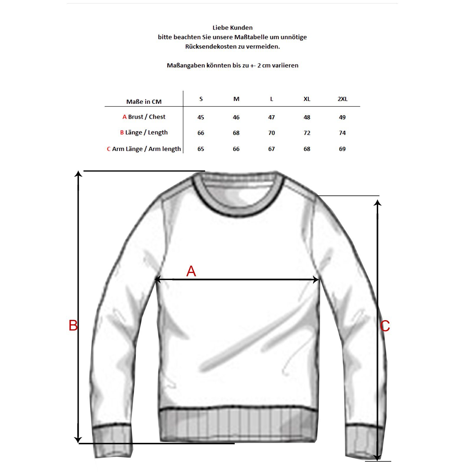 Baxboy Strickpullover Baxboy Herren Pullover Rundkragen Moderner Feinstrick Pulli B-52132