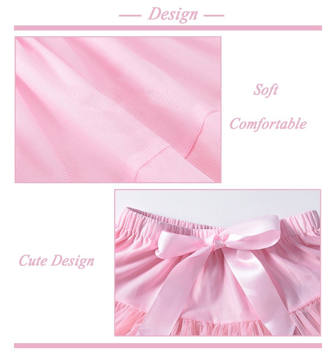 DEBAIJIA Meshrock Baby Kinder Mädchen Rock Niedliche Tutu Röckchen