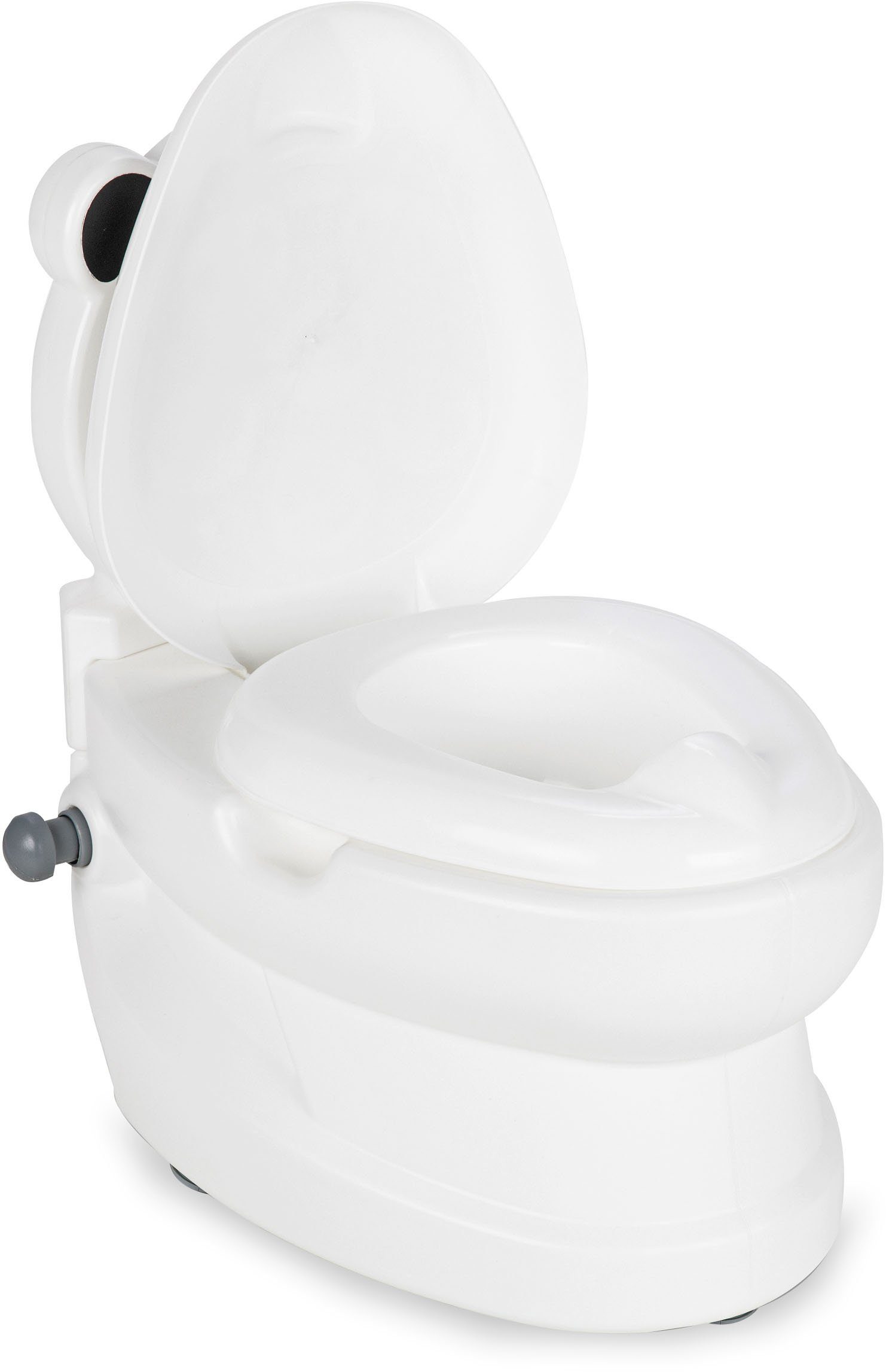 Toilette, Toilettentrainer Panda, Jamara und kleine mit Spülsound Toilettenpapierhalter Meine