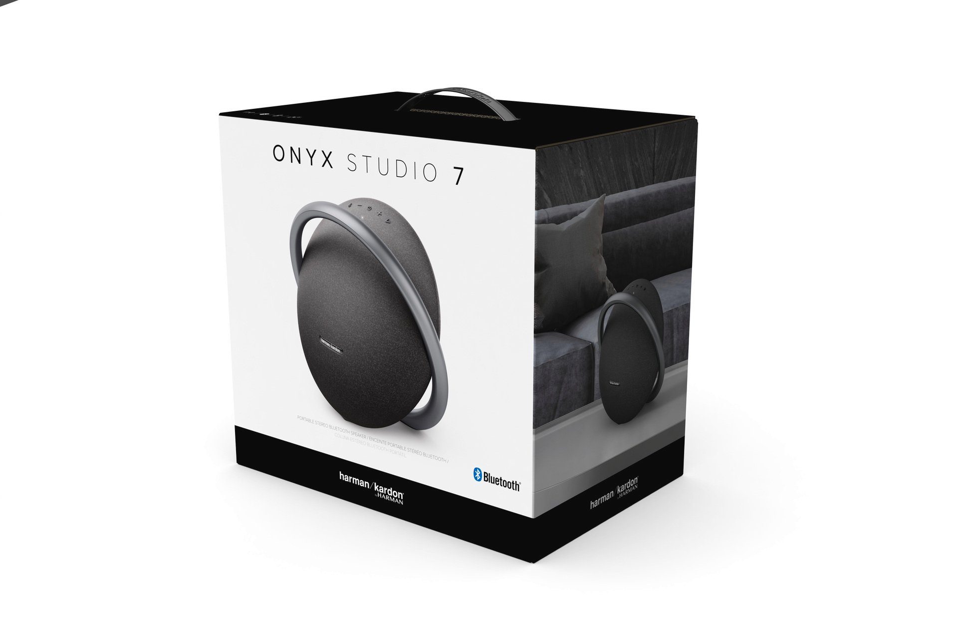 Bluetooth, 7 AVRCP Harman/Kardon schwarz W) ONYX (A2DP 50 STUDIO Bluetooth, Lautsprecher