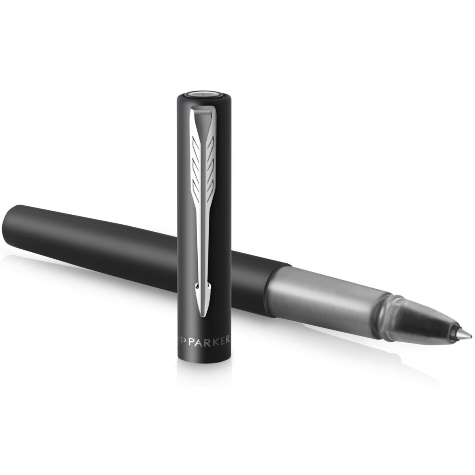Parker Tintenroller Parker Vector XL Metallic Black C.C. Rollerball F