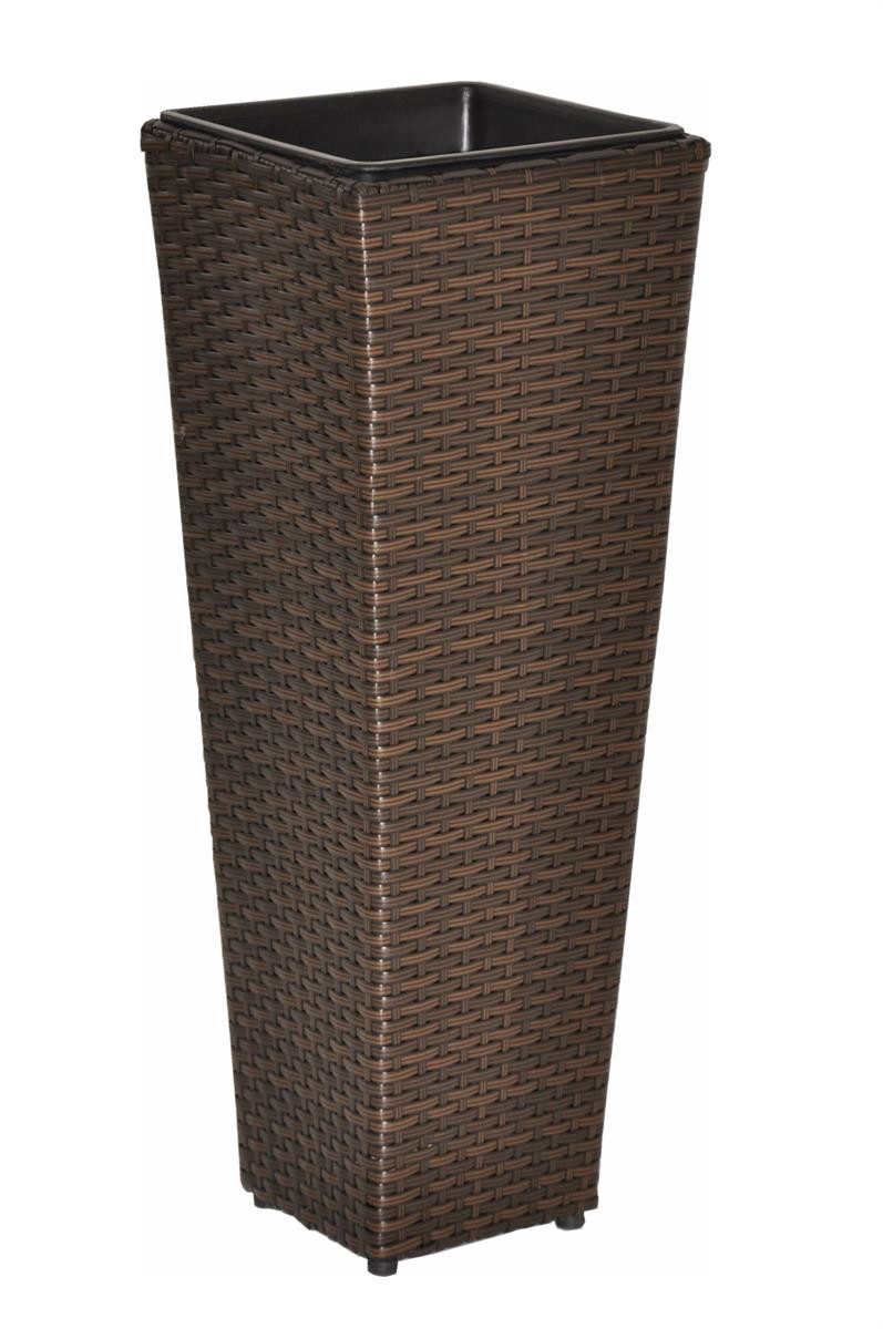 dazikemo Blumenkasten Pflanzkübel Sanssouci Poly Rattan günstig online kaufen
