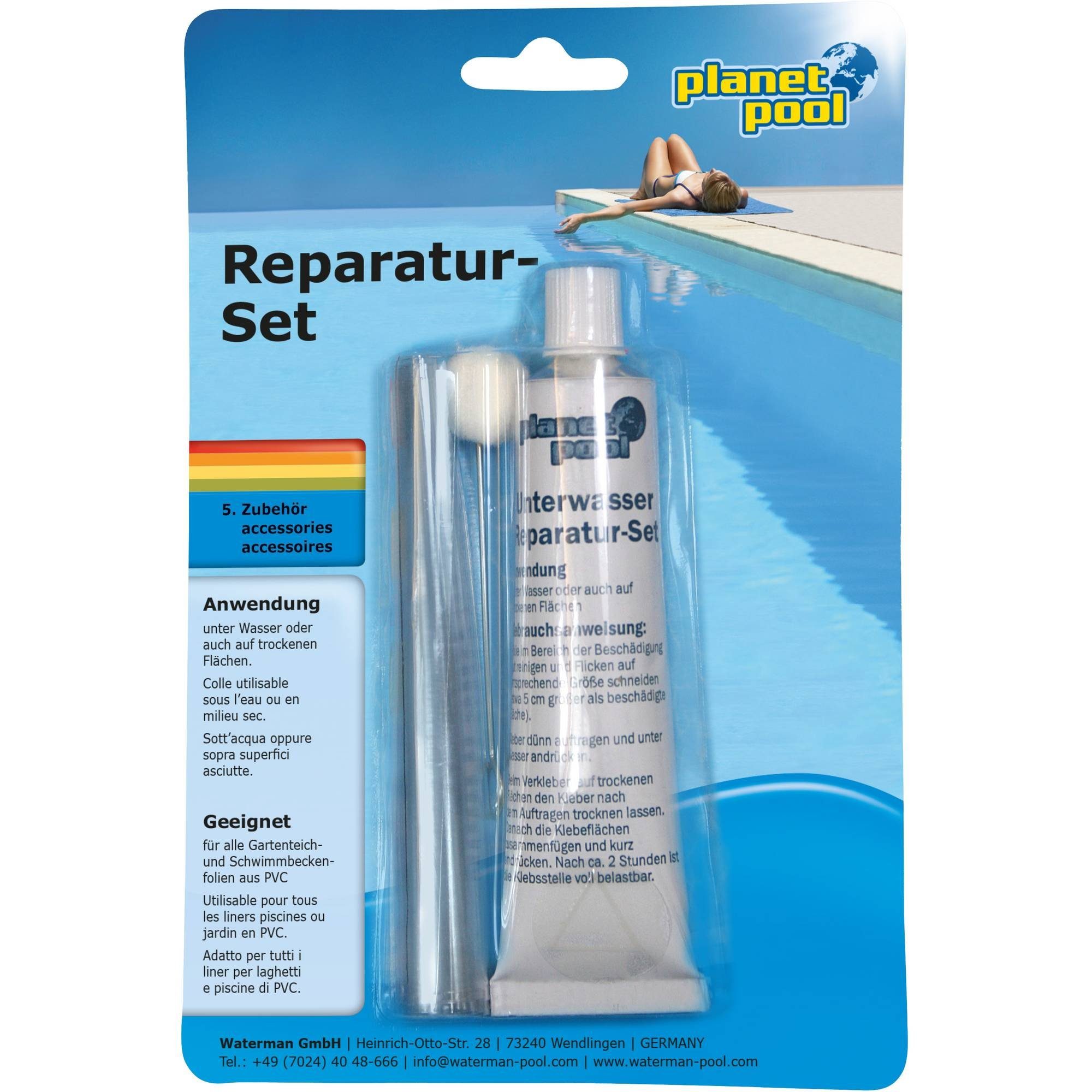 Folienkleber Unterwasser-Reparaturset