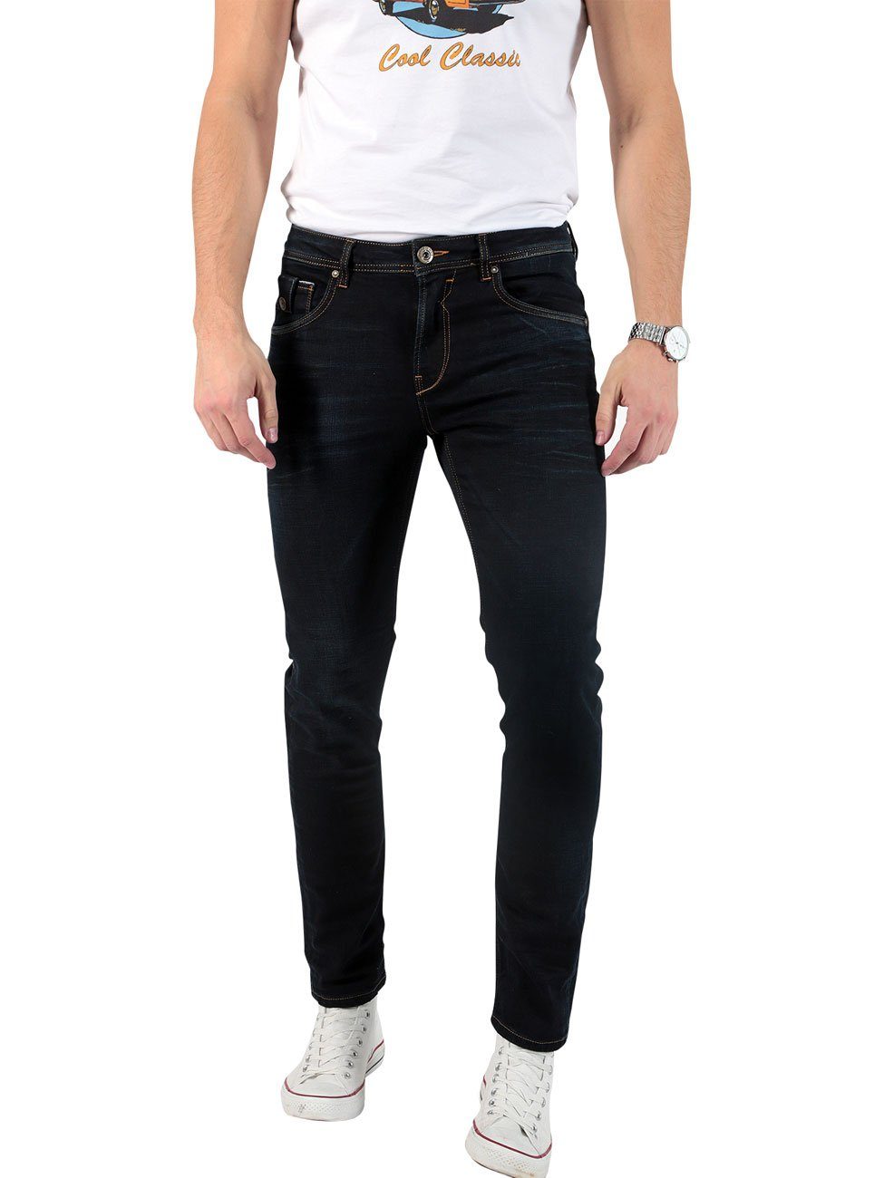 Miracle of Denim Straight-Jeans Ricardo Jeanshose mit Stretch | Straight-Fit Jeans