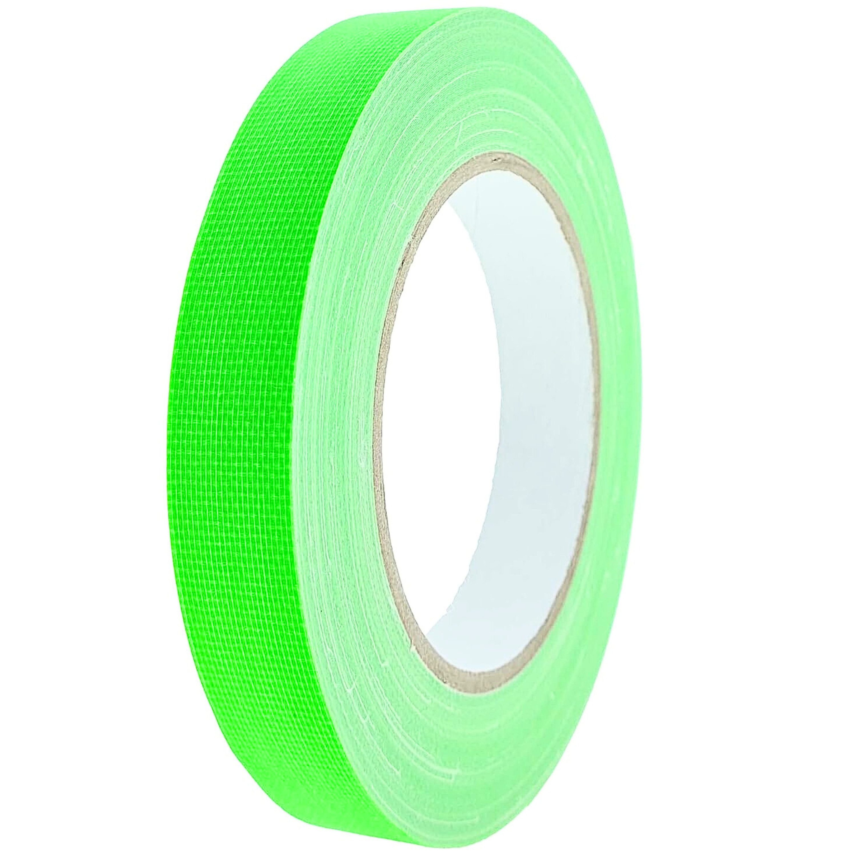 varivendo Klebeband Gewebeband Neon Grün 19mm 25m UV-aktiv (Rolle, 1-St., G günstig online kaufen