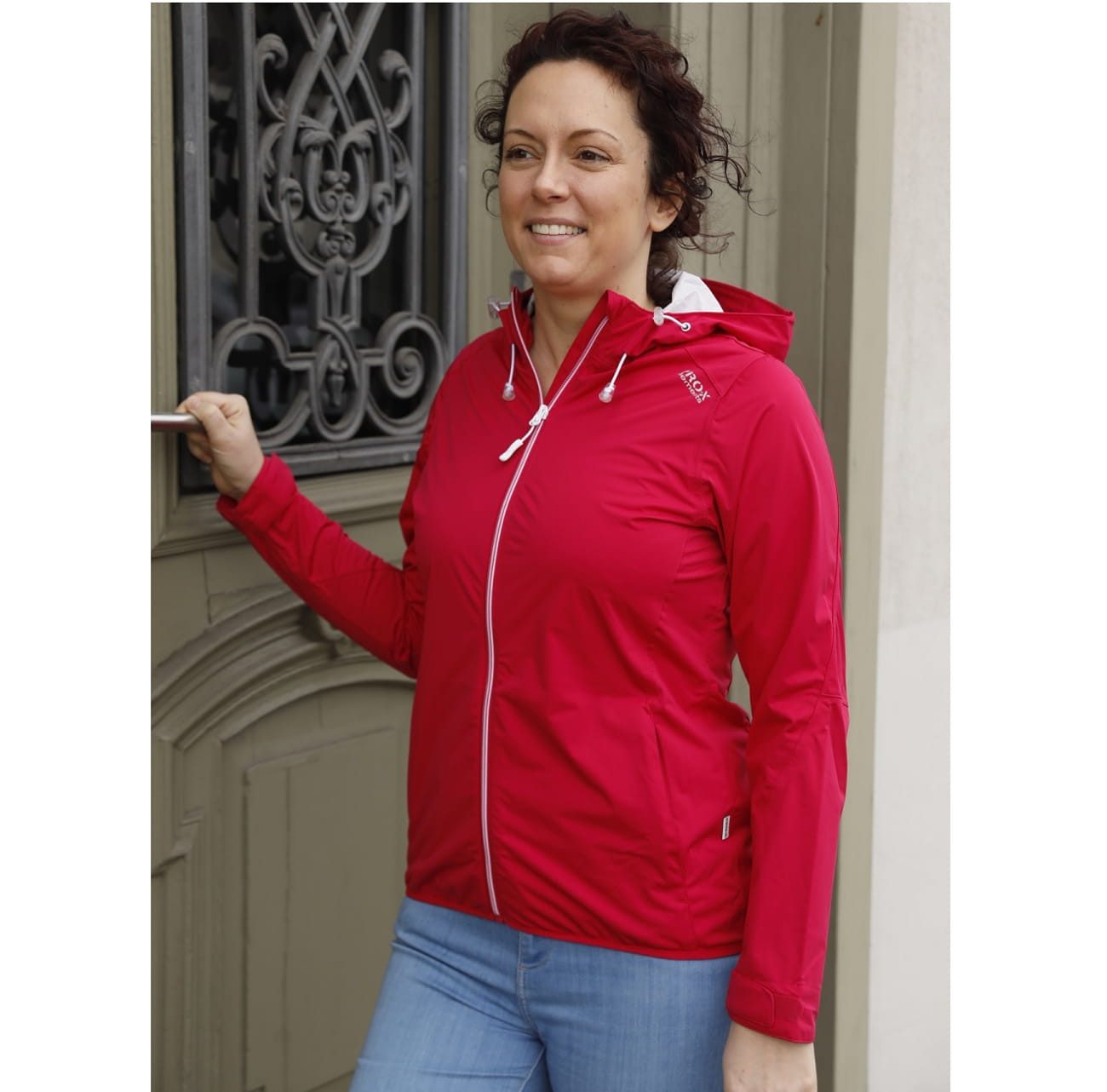 PRO-X ELEMENTS Regenjacke "Pro-X Davina Damen Regenjacke wasserdicht elastisch in großen Größen Damen Regenjacke wasserdicht elastisch mit Stretch in Übergröße