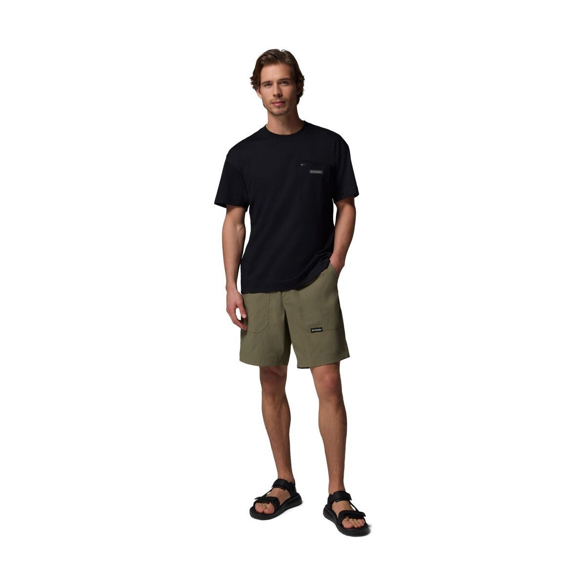 Columbia Shorts Landroamer Scout Short Bequeme Herren-Shorts mit wasserabweisender Omni-Shield™-Technologie