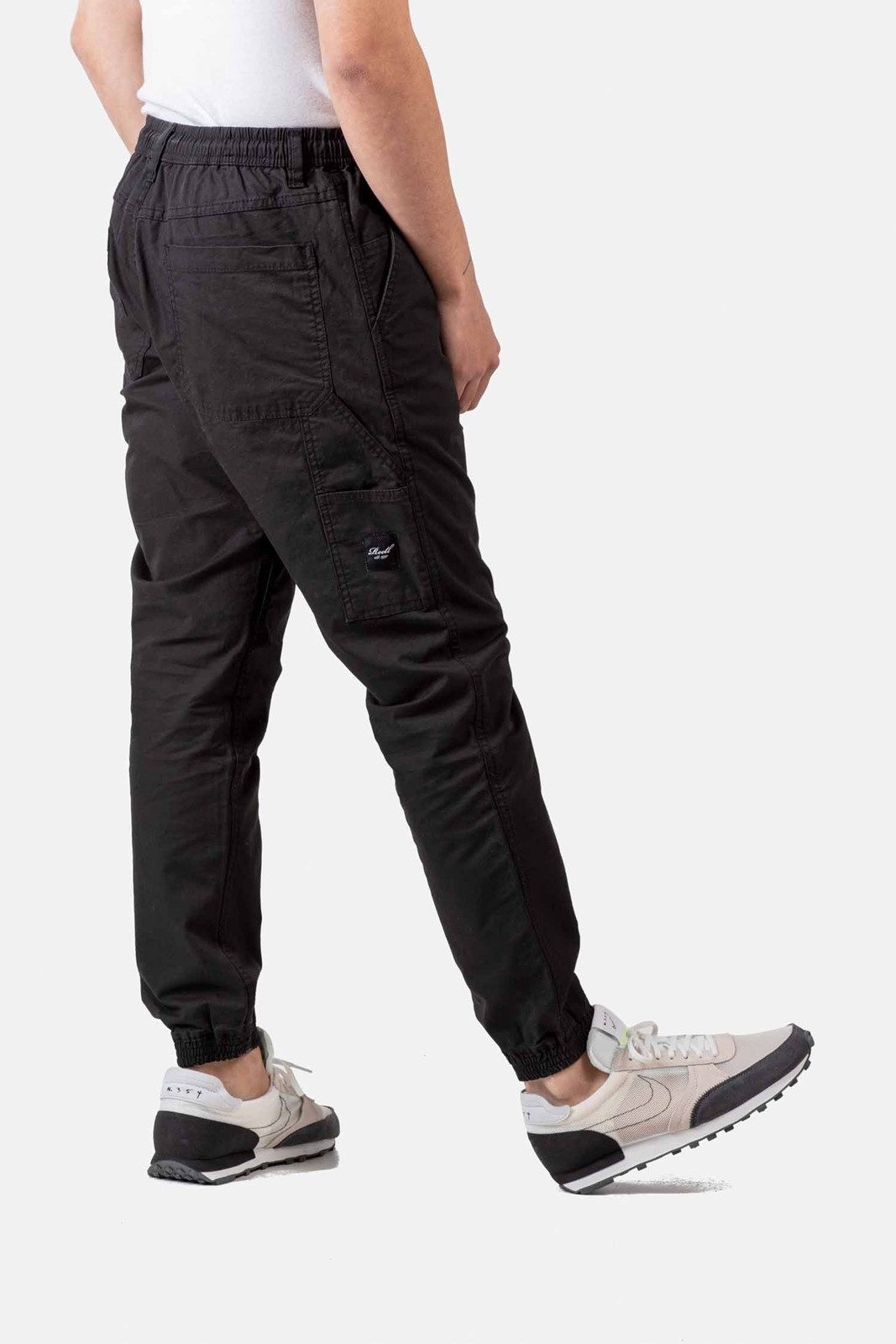 REELL Stoffhose Hose Reell Reflex Rib Worker LC (1-tlg) Elastische Bündchen an den Hosenbeinen