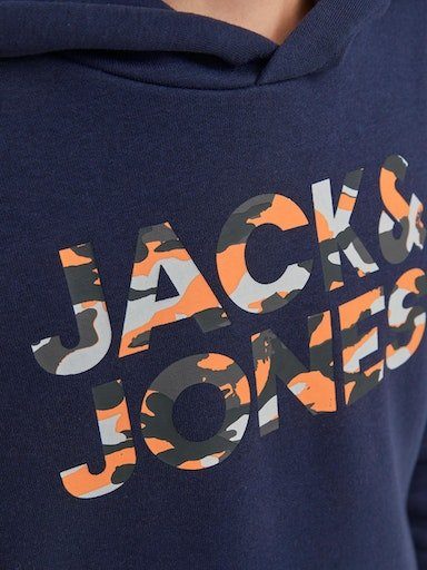 Navy SWEAT & Jones JJMILES JNR Jack Junior Blazer Kapuzensweatshirt HOOD