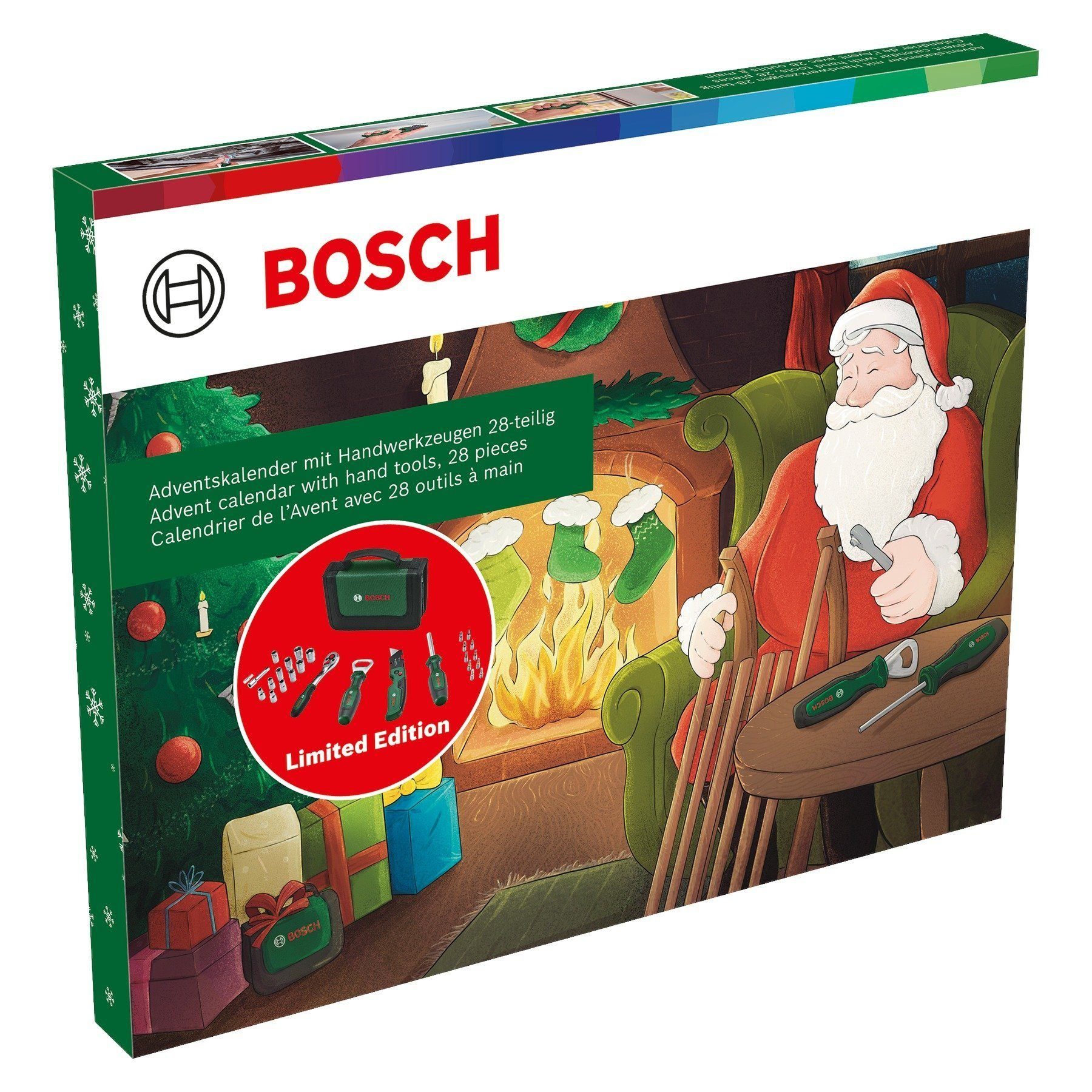 Bosch 2023 (28-teilig) Türchen) Weihnachtskalender Garden Adventskalender (28-tlg. Adventskalender Home mit 24 Bosch &
