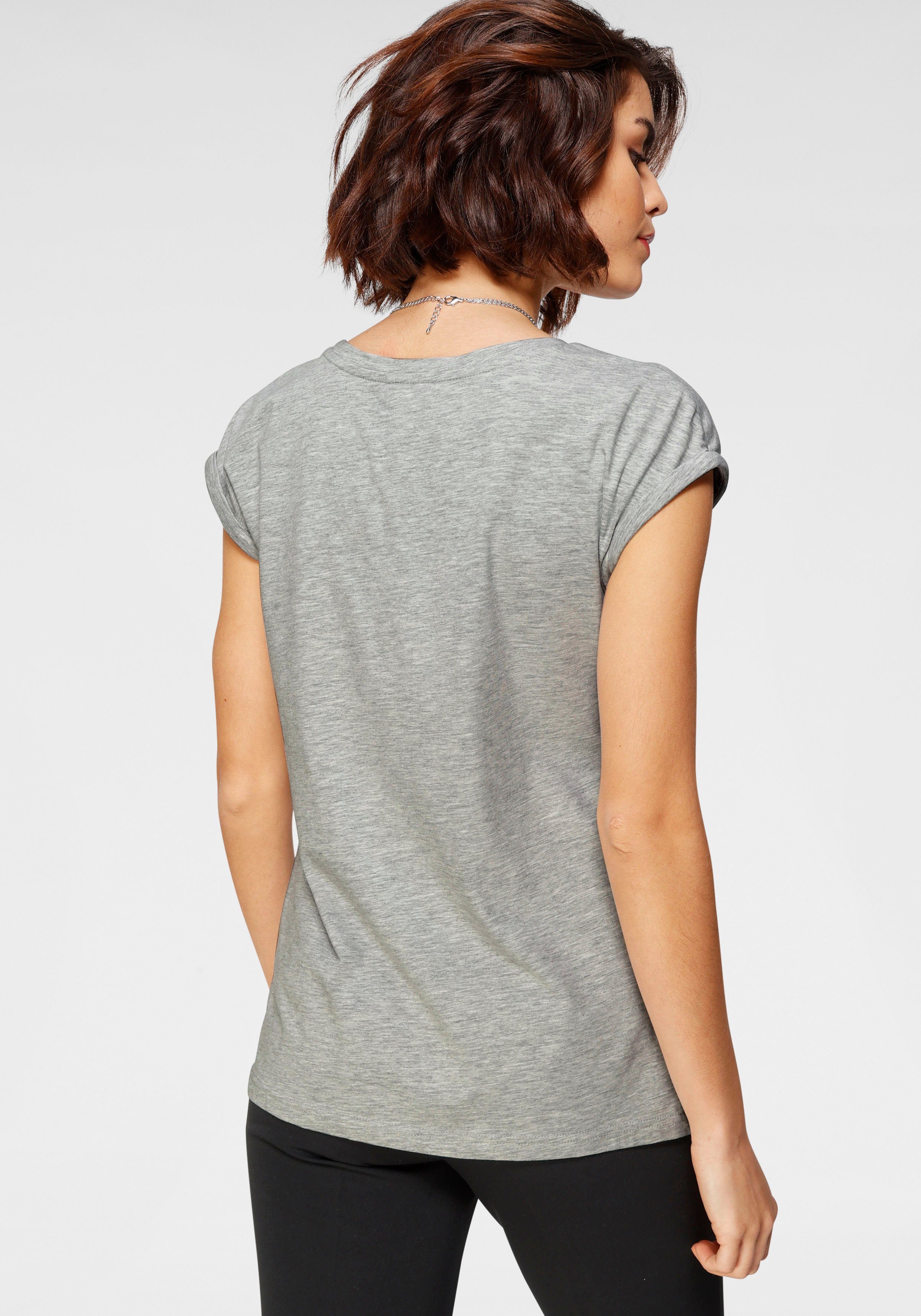 Tamaris T-Shirt Kurzarm, Regular Fit, unifarben, günstig online kaufen