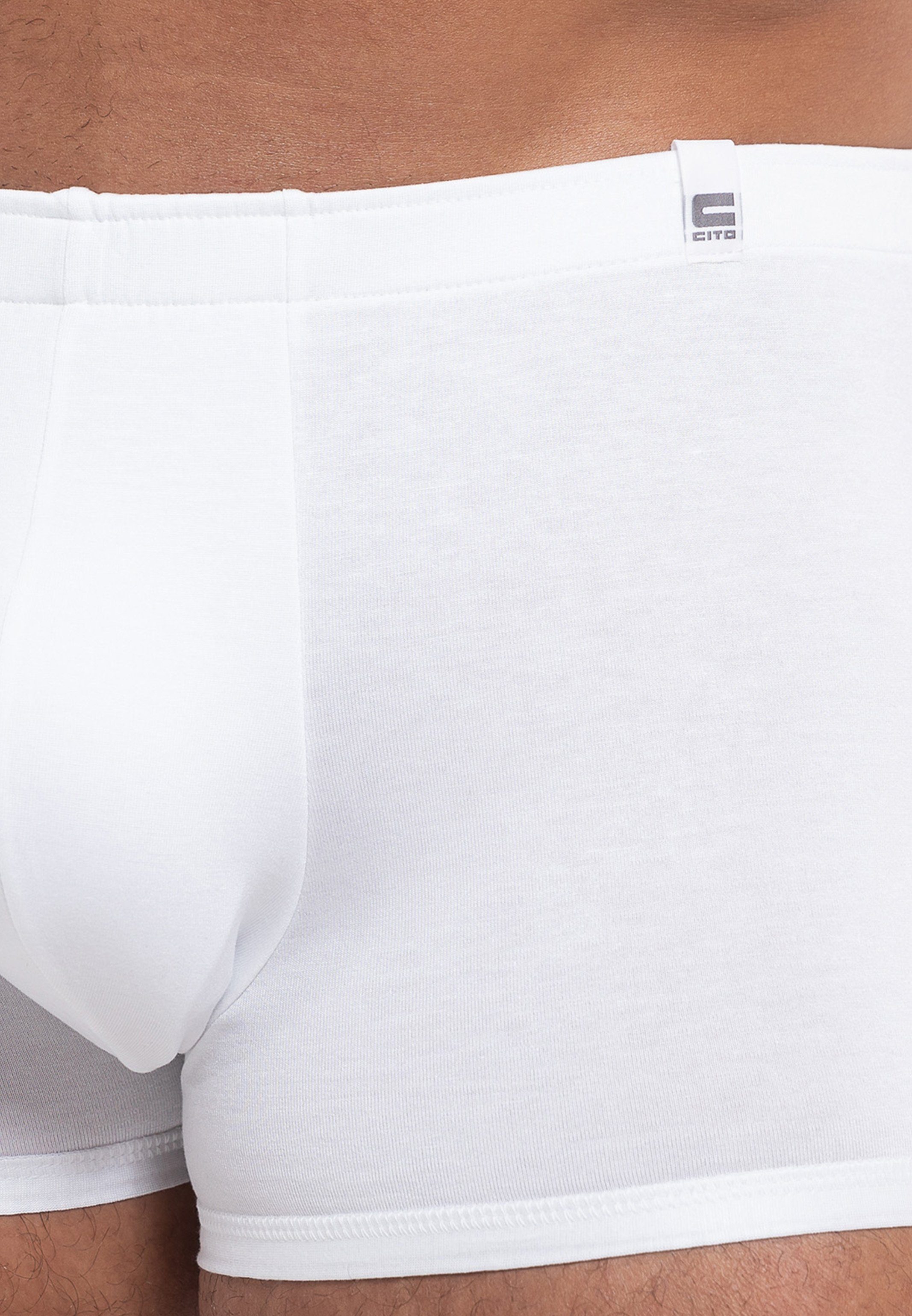Ohne - Perfekte - Passform, Weiß Retro Pants (Spar-Set, Haut Boxer der Pack Angenehm Eingriff Cito MicroModal 3-St) 3er - auf