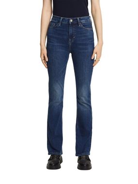 Esprit Straight-Jeans Recycelt: Bootcut-Jeans mit hohem Bund
