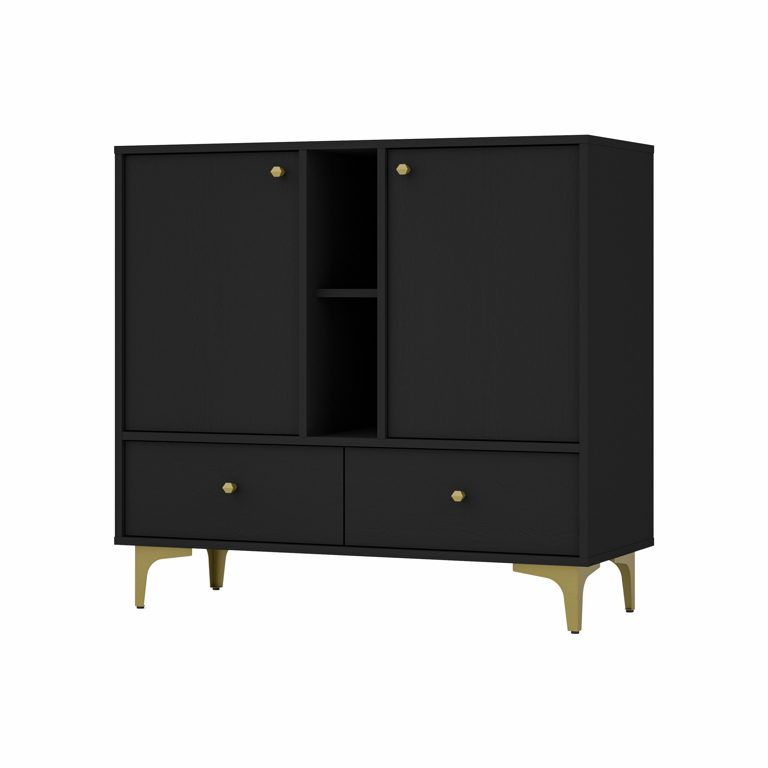 Beautysofa Kommode TOKYO, mit seesternförmigen Beinen