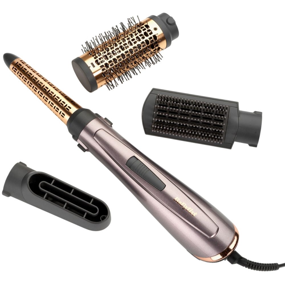 BaByliss Warmluftbürste Air Style 1000 - Warmluftbürste - grau/rosegold