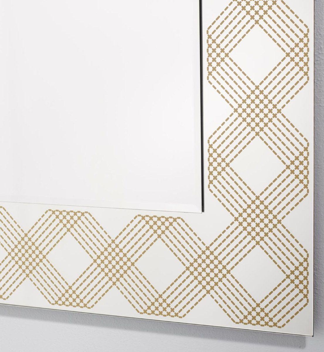 Möbel Wandspiegel Spiegel Designer - Bronze x Casa Spiegel Padrino - Wohnzimmer Garderoben cm Luxus 98 - 125 H. Wandspiegel