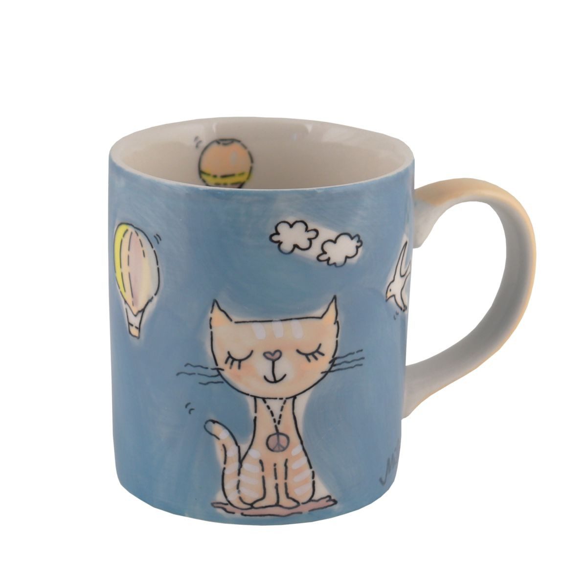 Mila Becher Mila Keramik-Becher Katze Daydream, Keramik